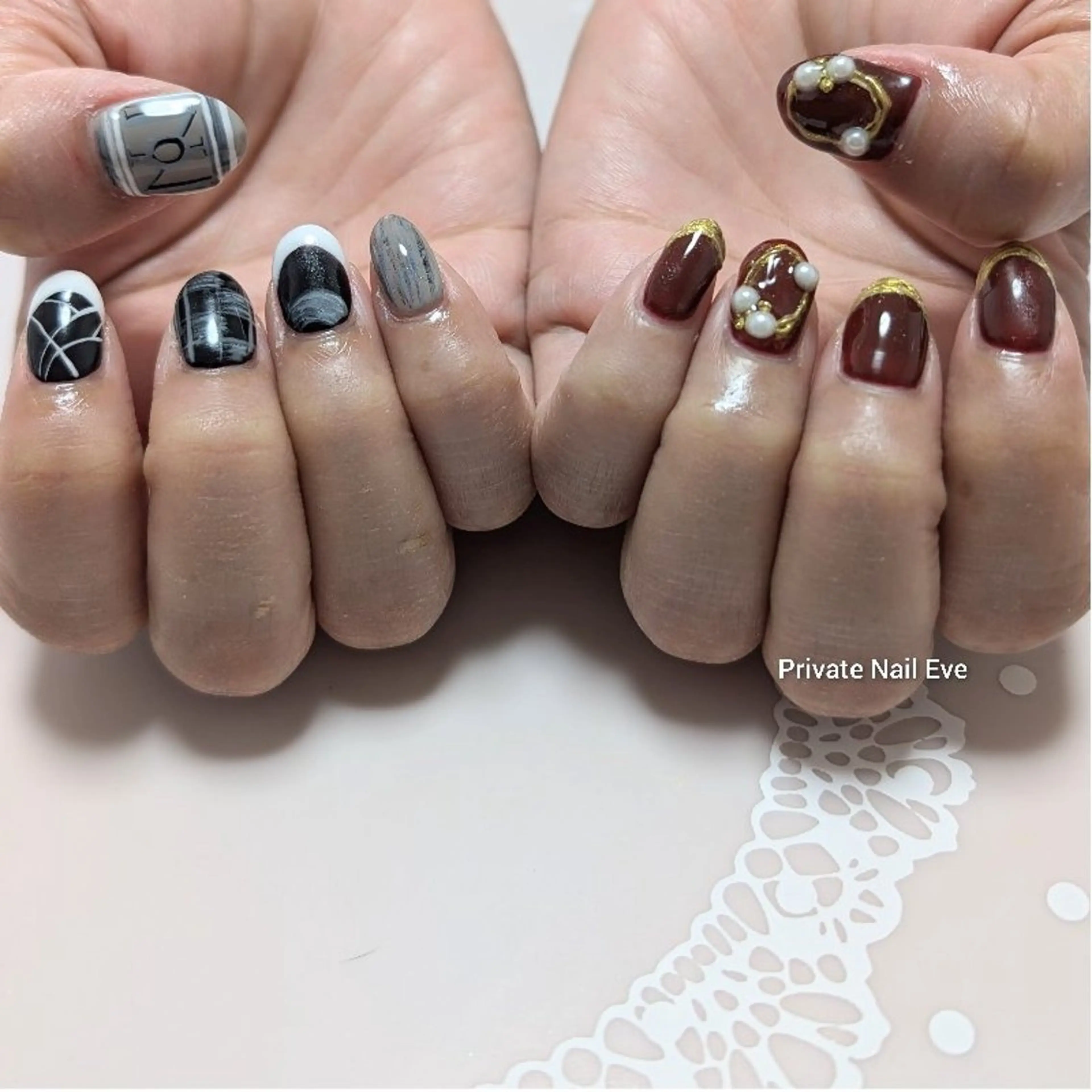 ネイル 持ち込み ハンドネイル ネイル junkoのネイルデザイン