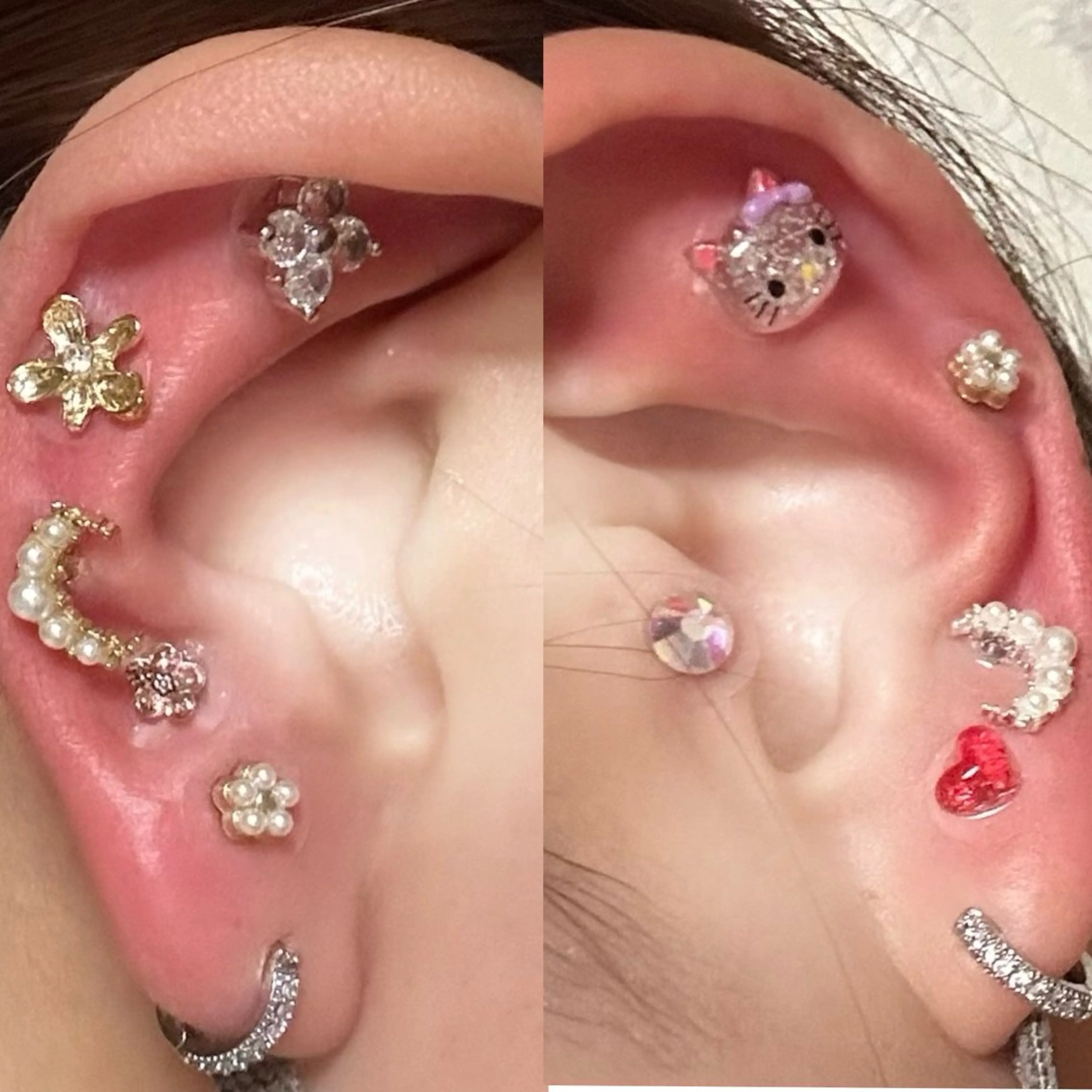 耳ツボジュエリー💎10粒の写真