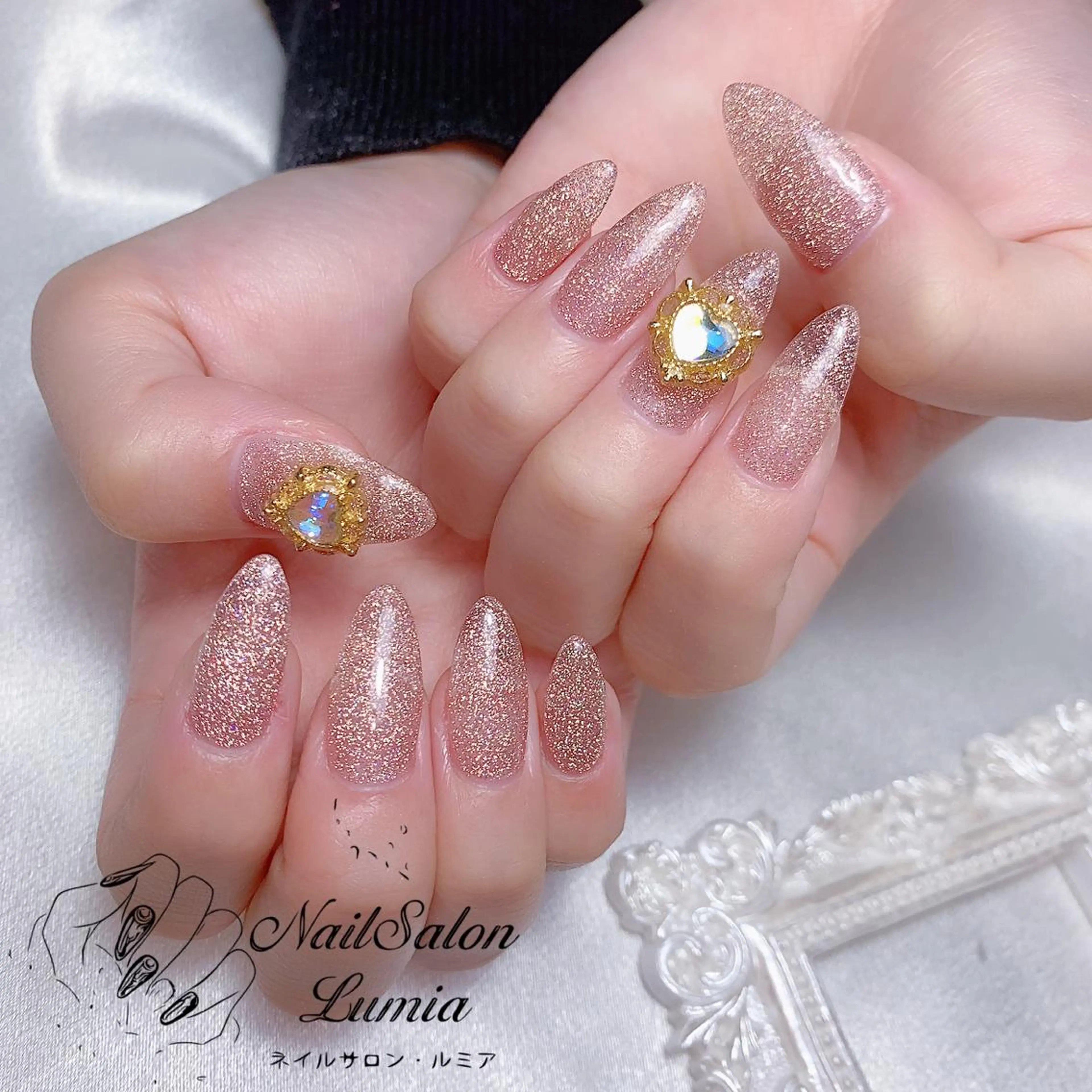 ネイル ハンドネイル ネイルサロン ルミア Lumia 店長のネイルデザイン
