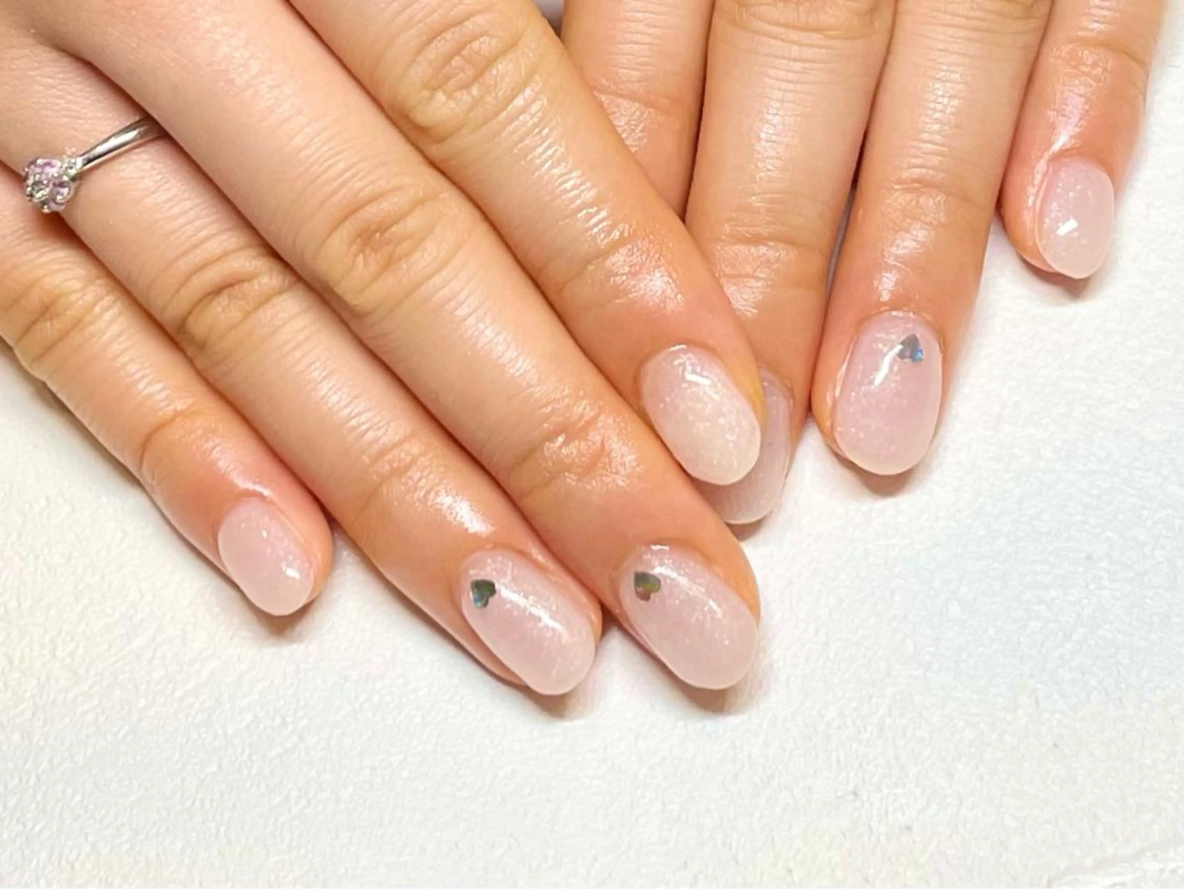 ネイル ワンカラーネイル ささき れいなのネイルデザイン