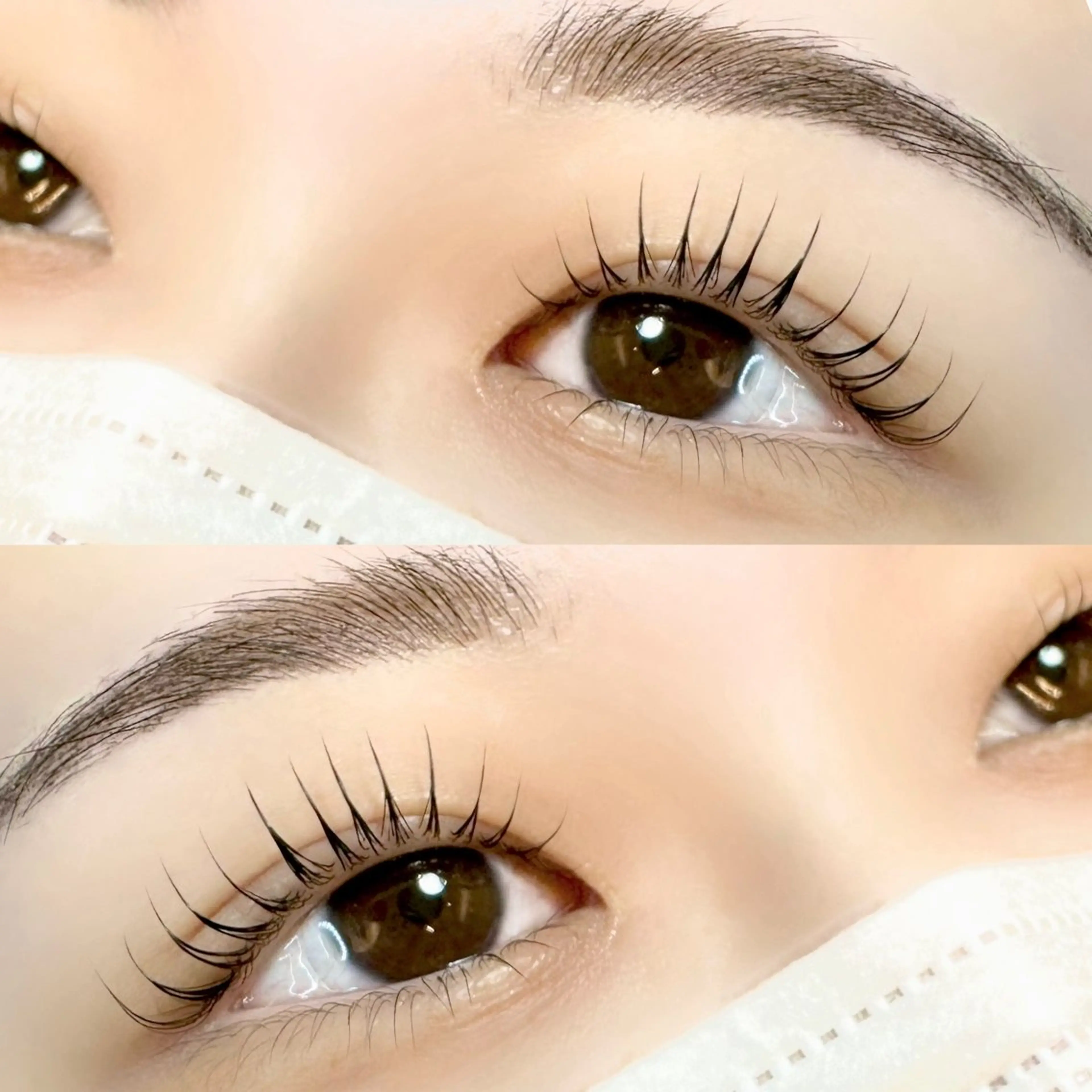 マツエク・マツパ バインドロック 韓国風マツエク パリジェンヌラッシュリフト まつげパーマ 下まつげエクステ マツパ fein. mizuki🌙のマツエク・マツパデザイン