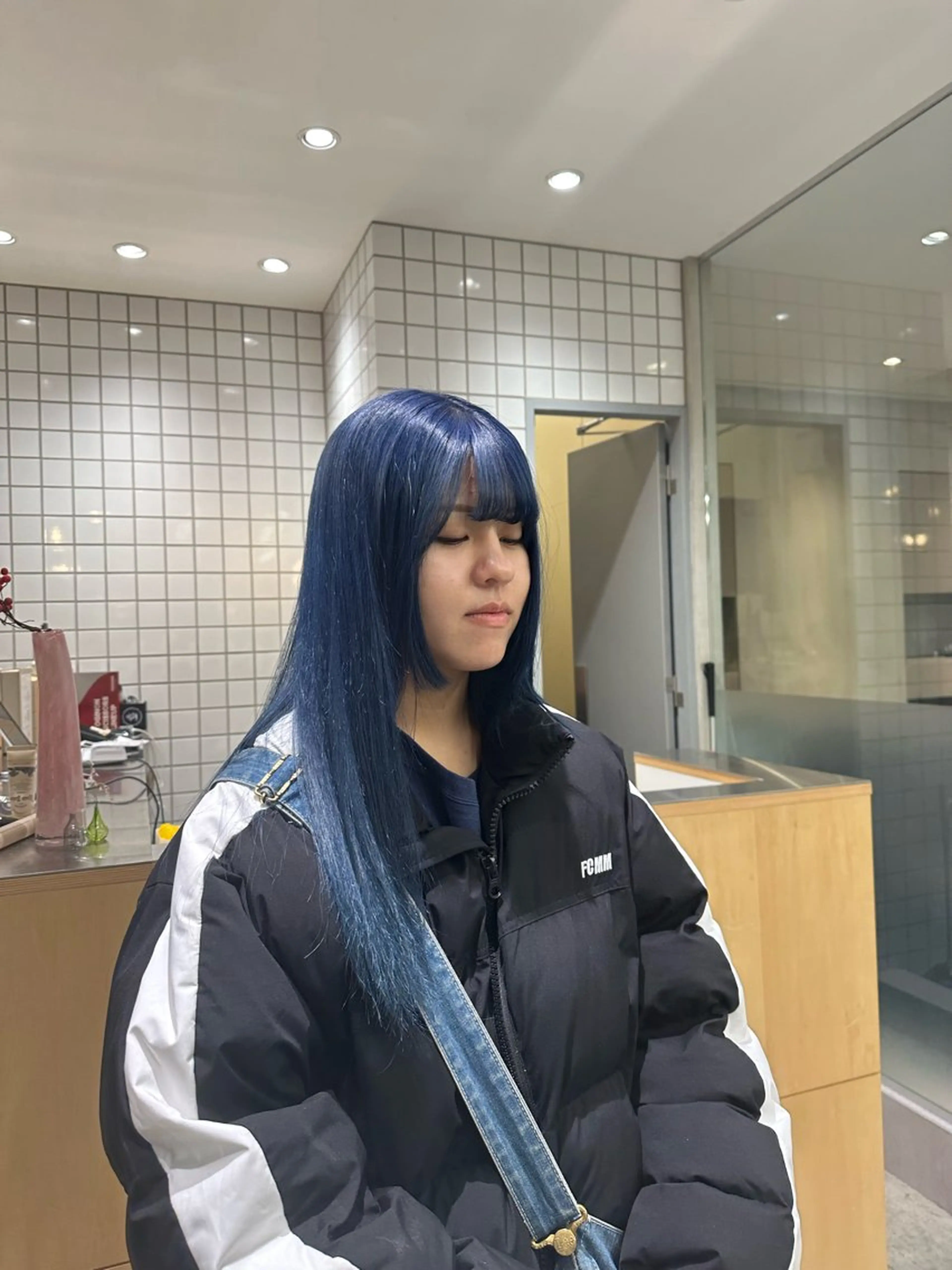 ロング ヘアカラー 🍇透明感カラー/ カットひかる🍒のヘアスタイル