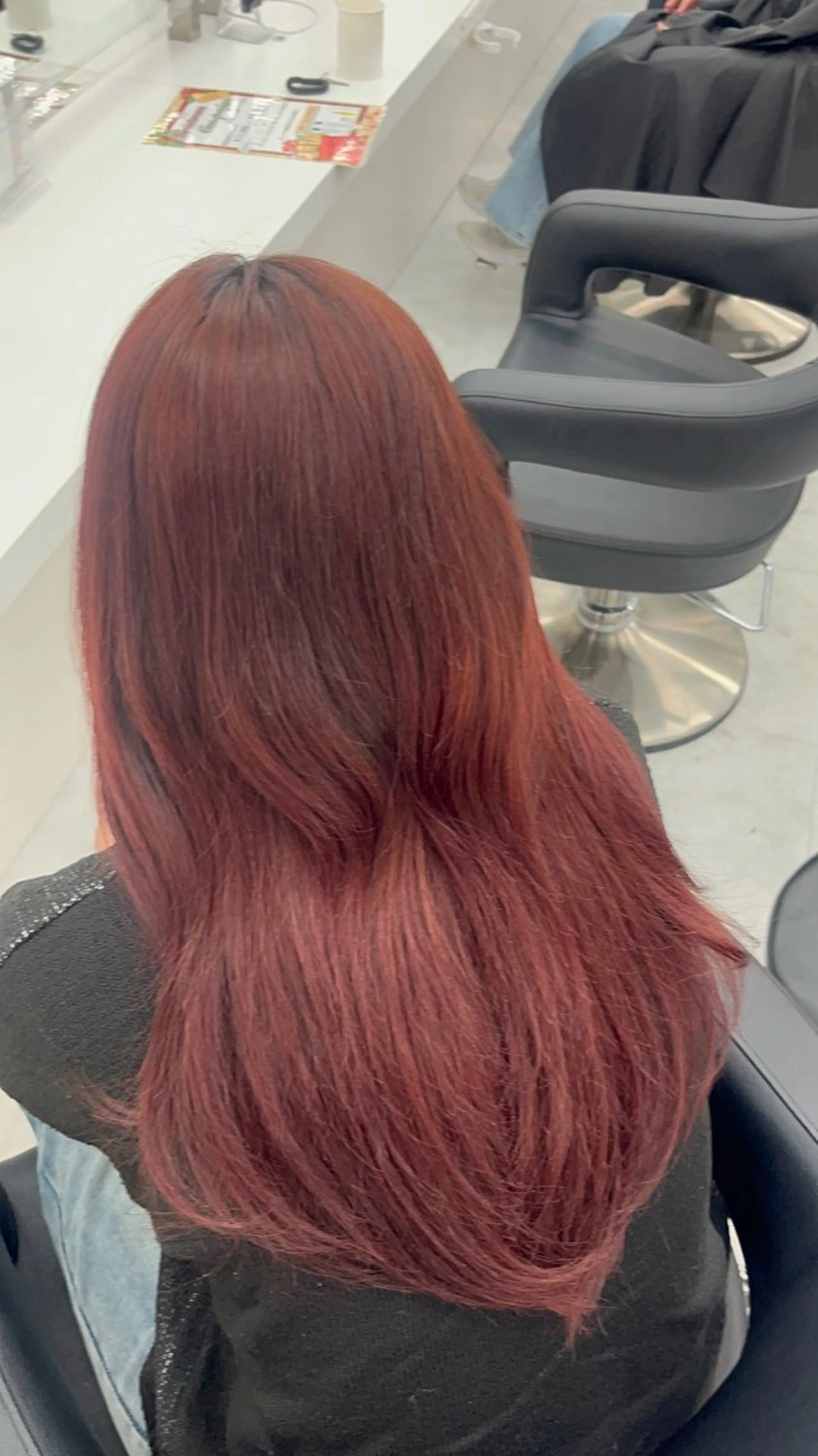 ロング ヘアカラー ♡ナチュラルガーリー ♡ベージュ♡RINAのヘアスタイル