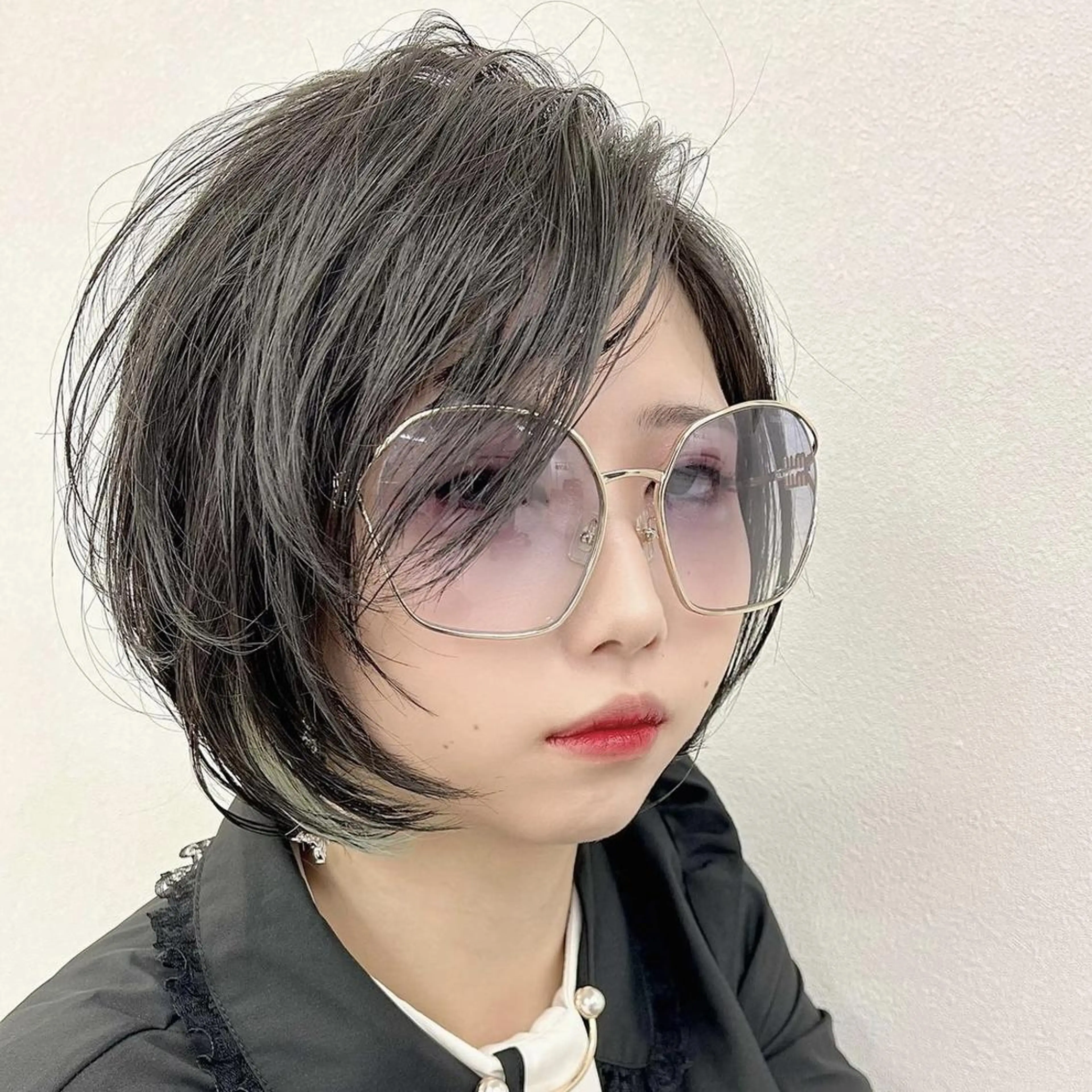 ショート ショートボブ ボブ ショートヘア カット Halo/長居美容室 似合わせカット/ロキのヘアスタイル