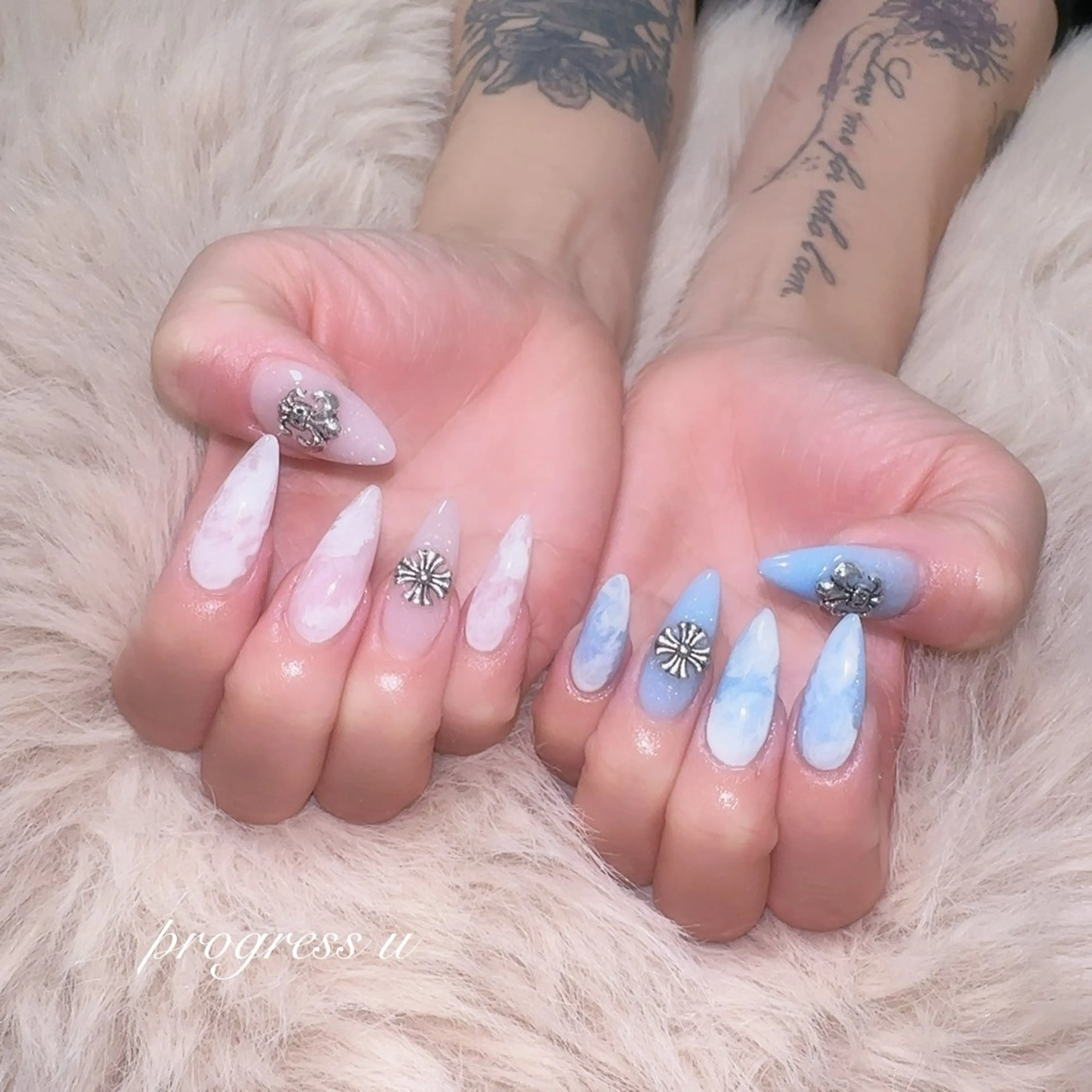 ネイル ハンドネイル progress uのネイルデザイン