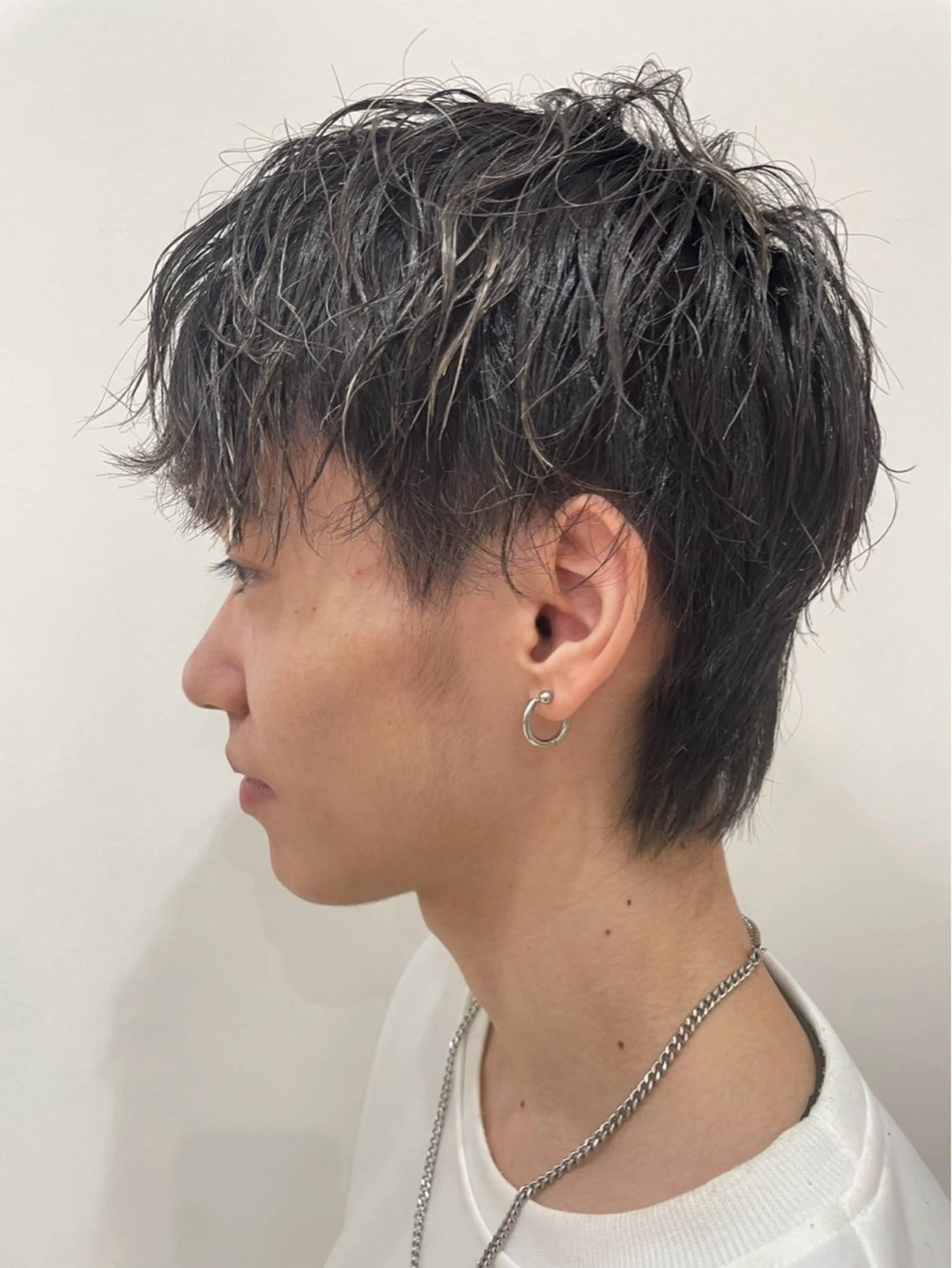 パーマ メンズ 山口 隆城のヘアスタイル