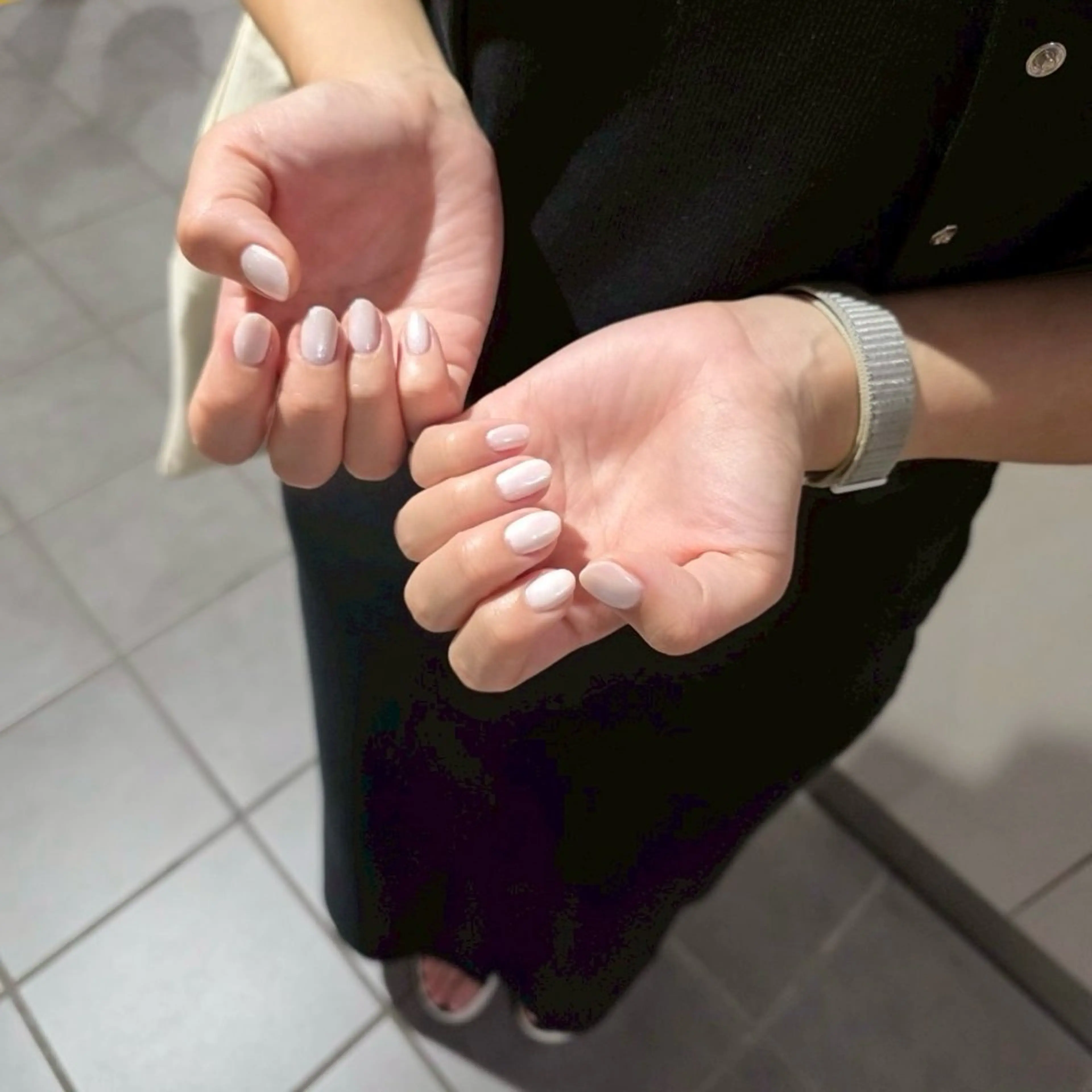 ネイル オーロラネイル シンプルネイル Ange所属・♡ angeのネイルデザイン