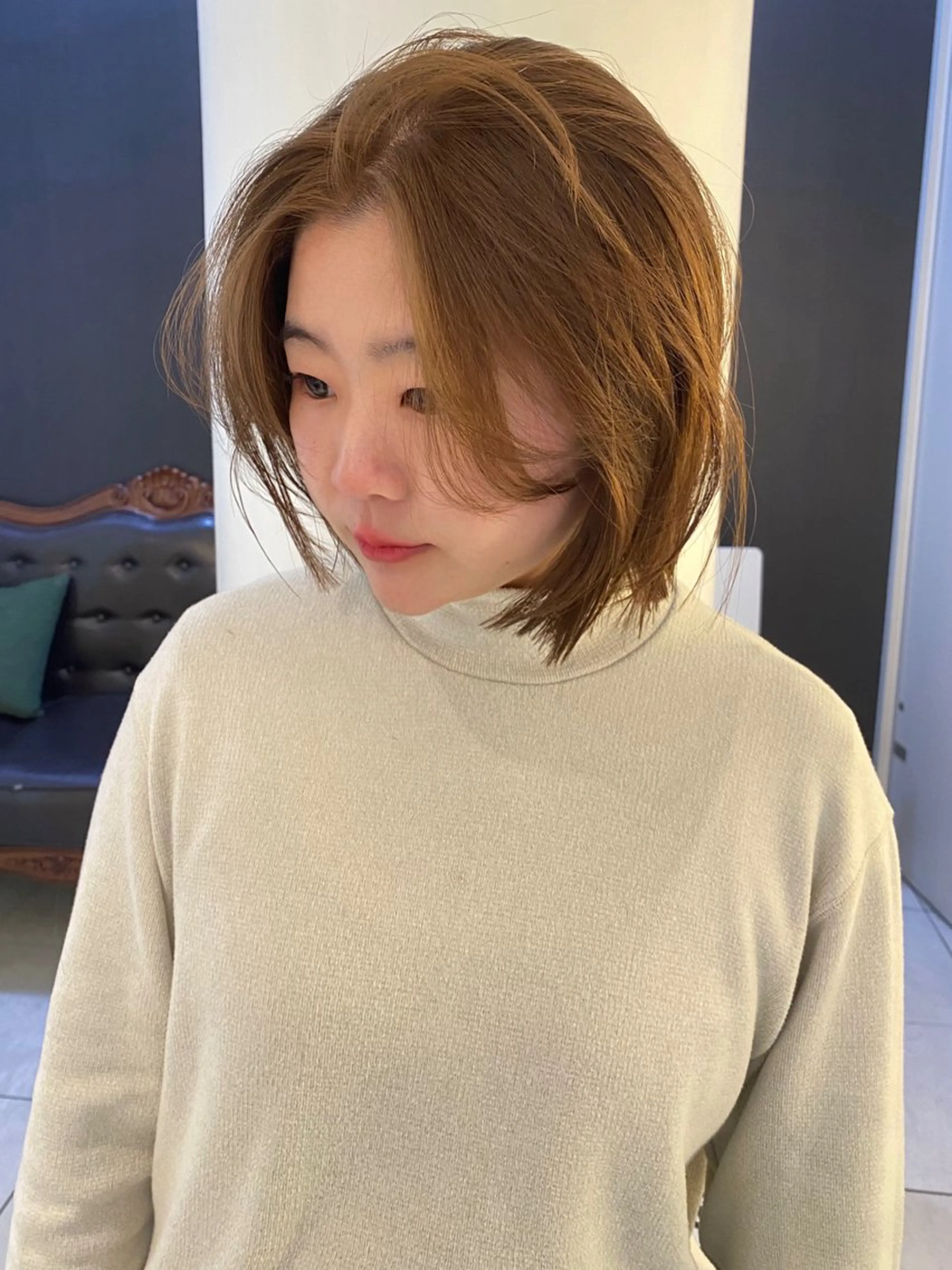 ショート カラー カット ヘアカラー トリートメント mai / linoah˚✧のヘアスタイル