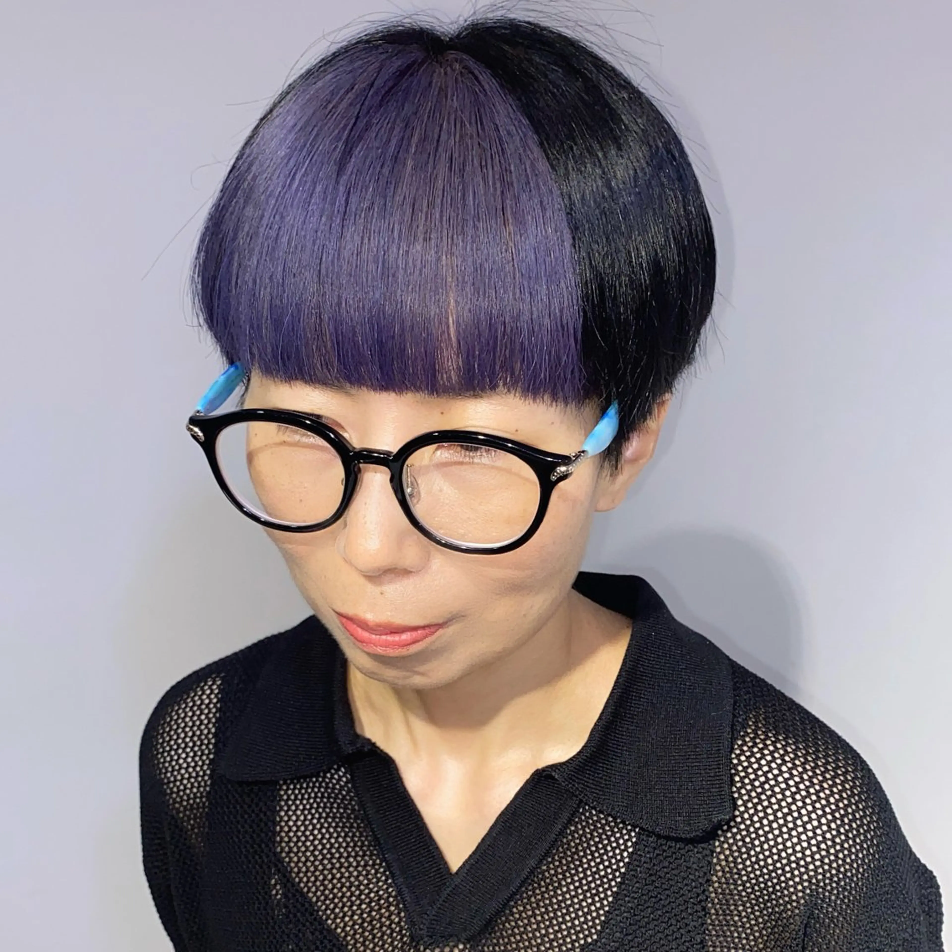 ショート カラー ★デザインカラー ハイトーン ももか★のヘアスタイル