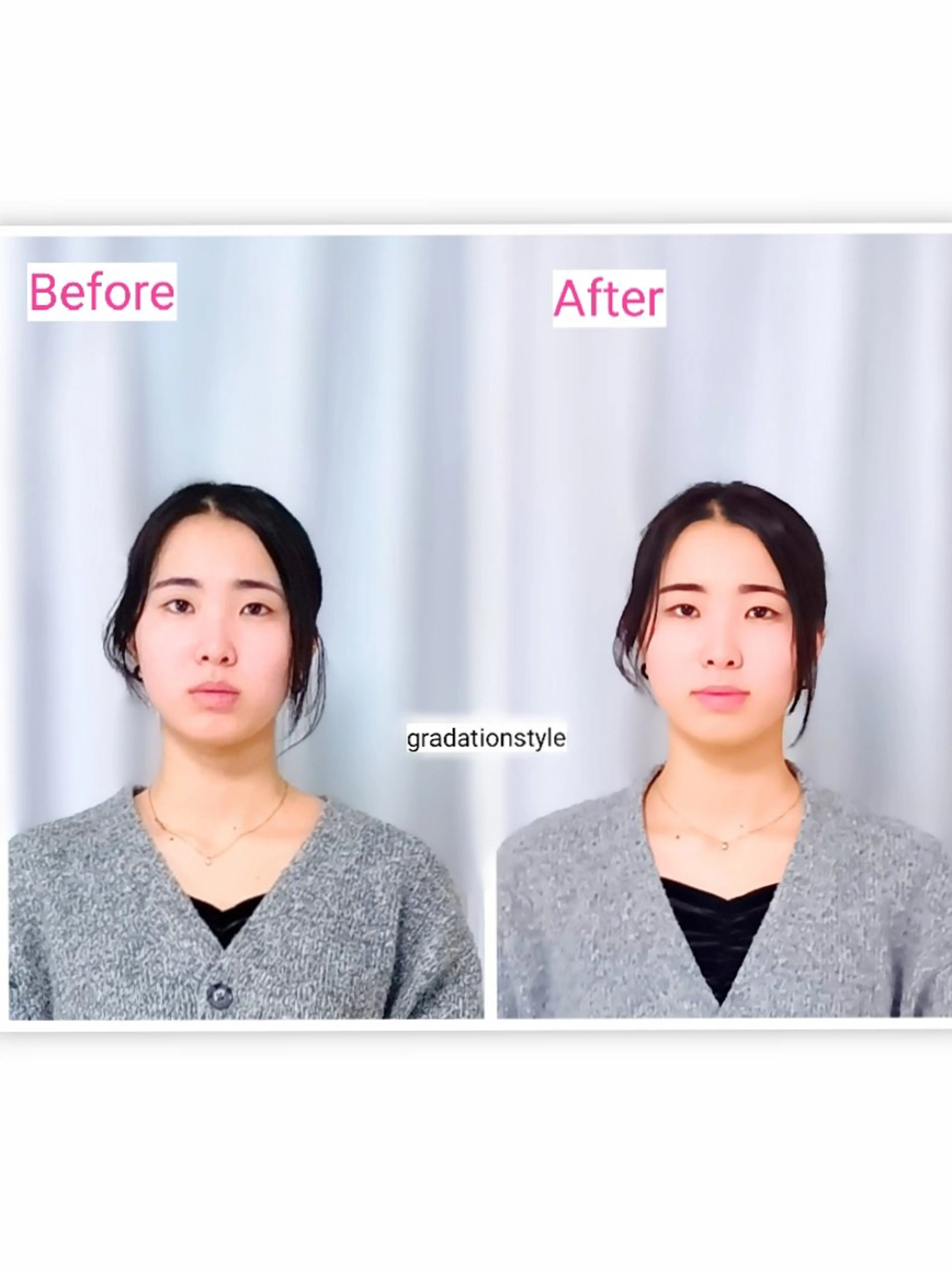 パーソナルカラー診断 顔タイプ診断 🎼グラデーション スタイル札幌♫*⁠✧のマツエク・マツパデザイン