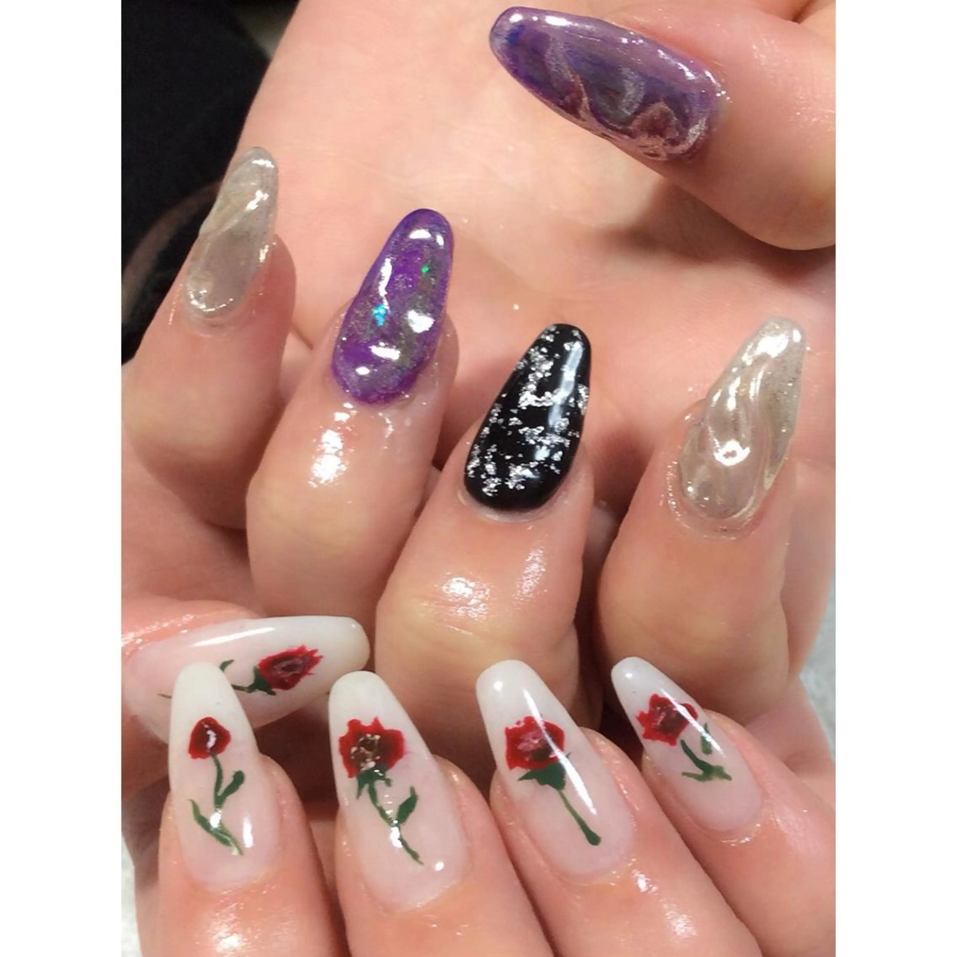 ネイル 中谷 亜佑美のネイルデザイン