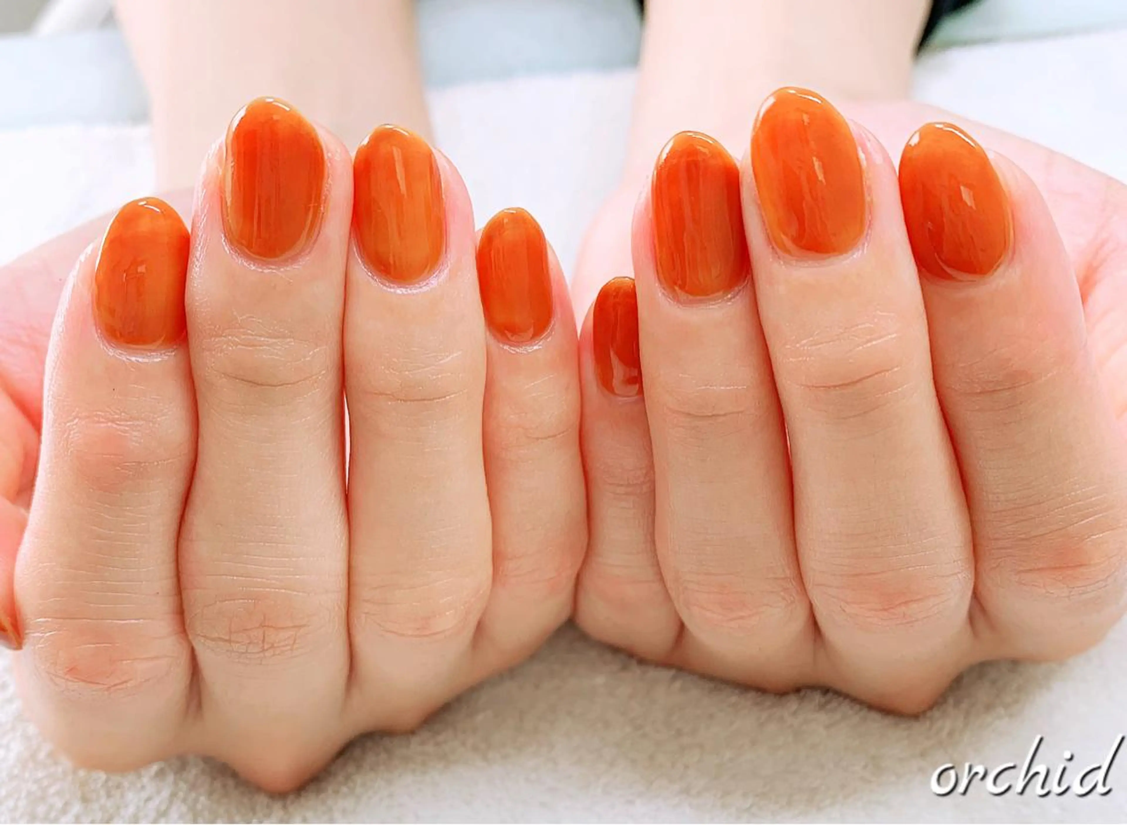 ネイル ハンドネイル フットネイル orchid ♡オーキッドのネイルデザイン