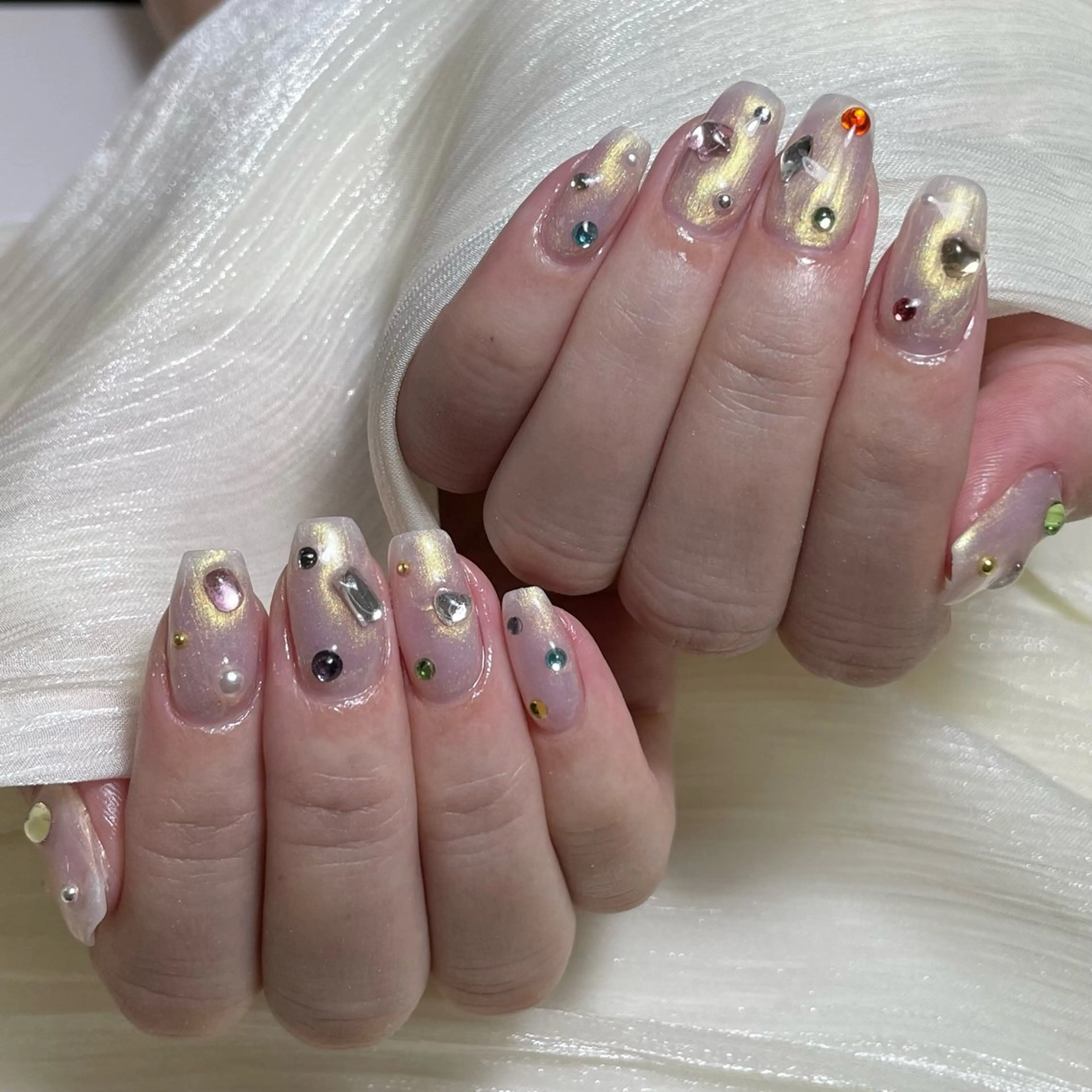 ネイル ハンドネイル By moonネイル 🌷ワンホン/韓国風のネイルデザイン