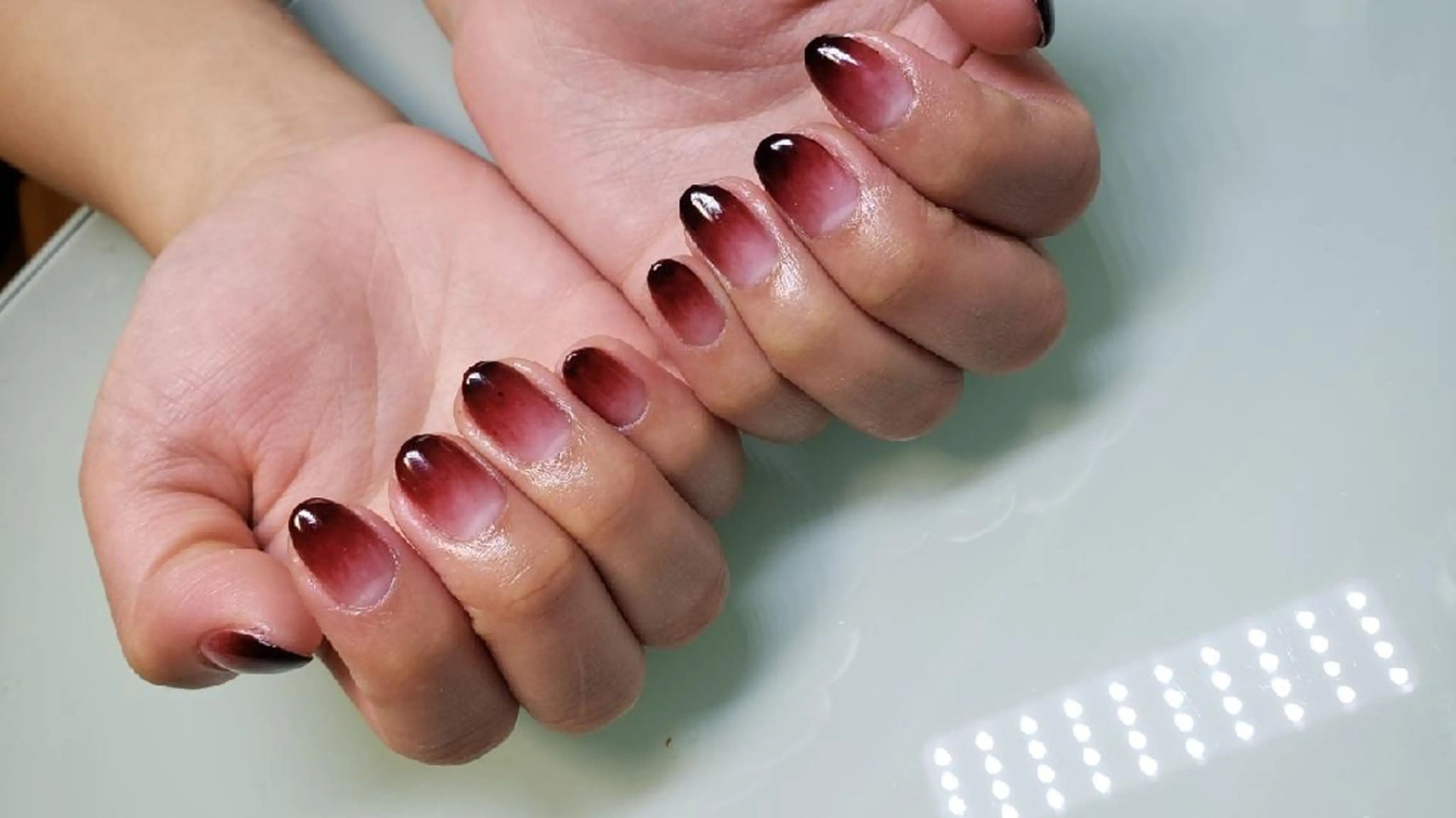 ネイル グラデーション Lapis  Nailのネイルデザイン