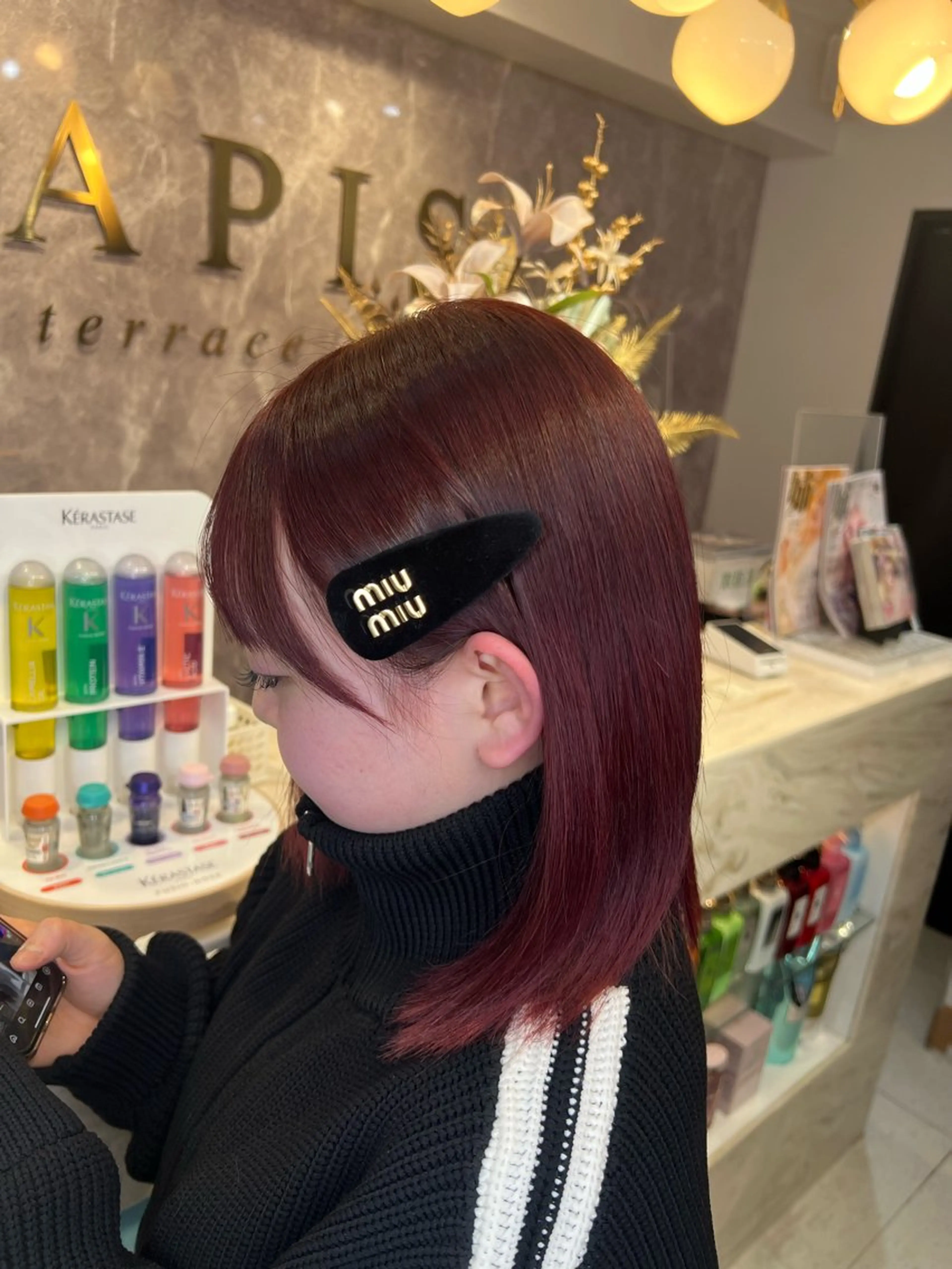 ショート カラー シールエクステ ベージュカラー ブリーチ ケアブリーチ 透明感カラー ハイトーン/髪質改善 🦋KASUGA🖤のヘアスタイル