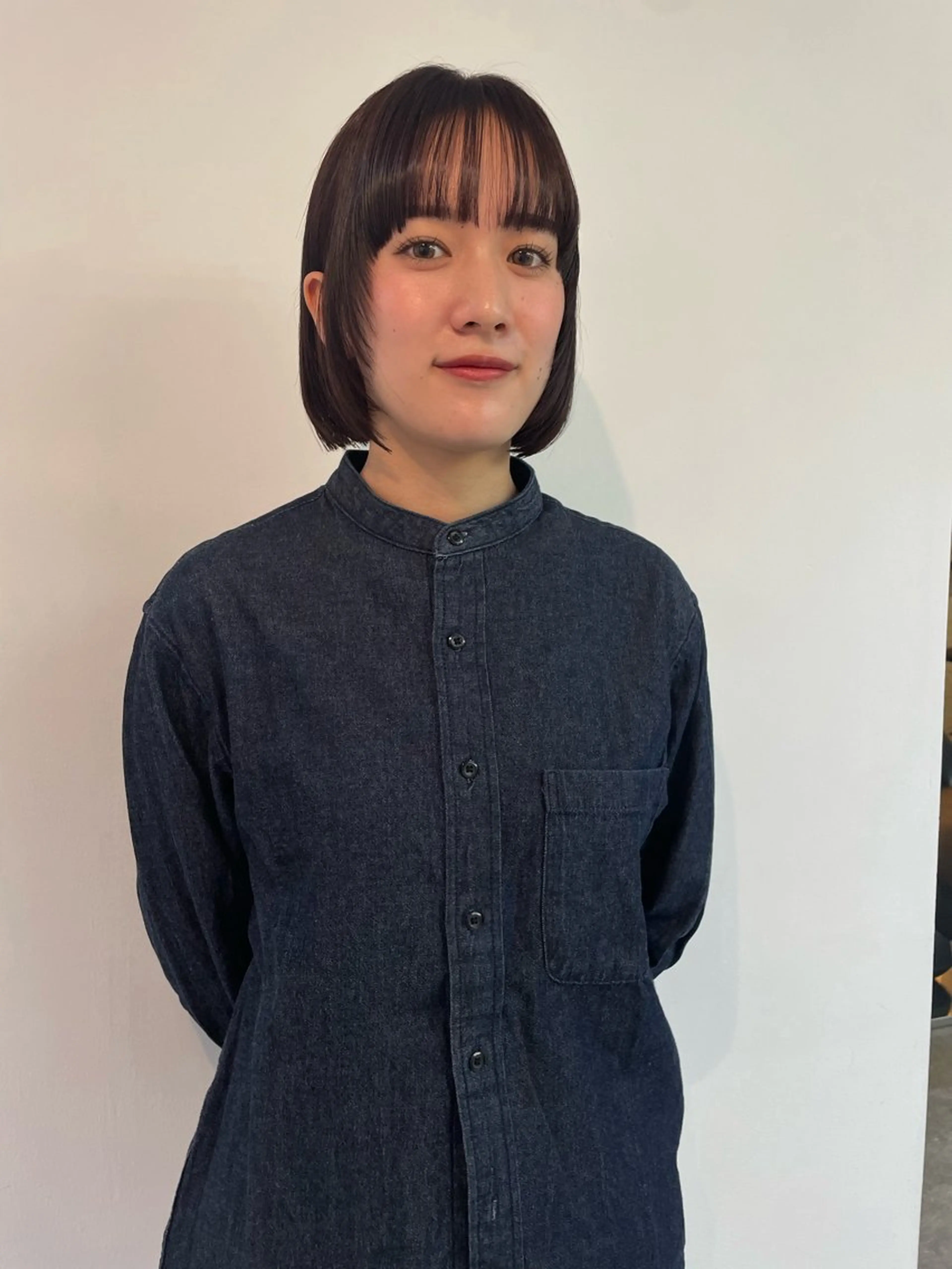 ミディアム カラー カット ヘアカラー トリートメント sakura🌸 レイヤー/韓国ヘアのヘアスタイル