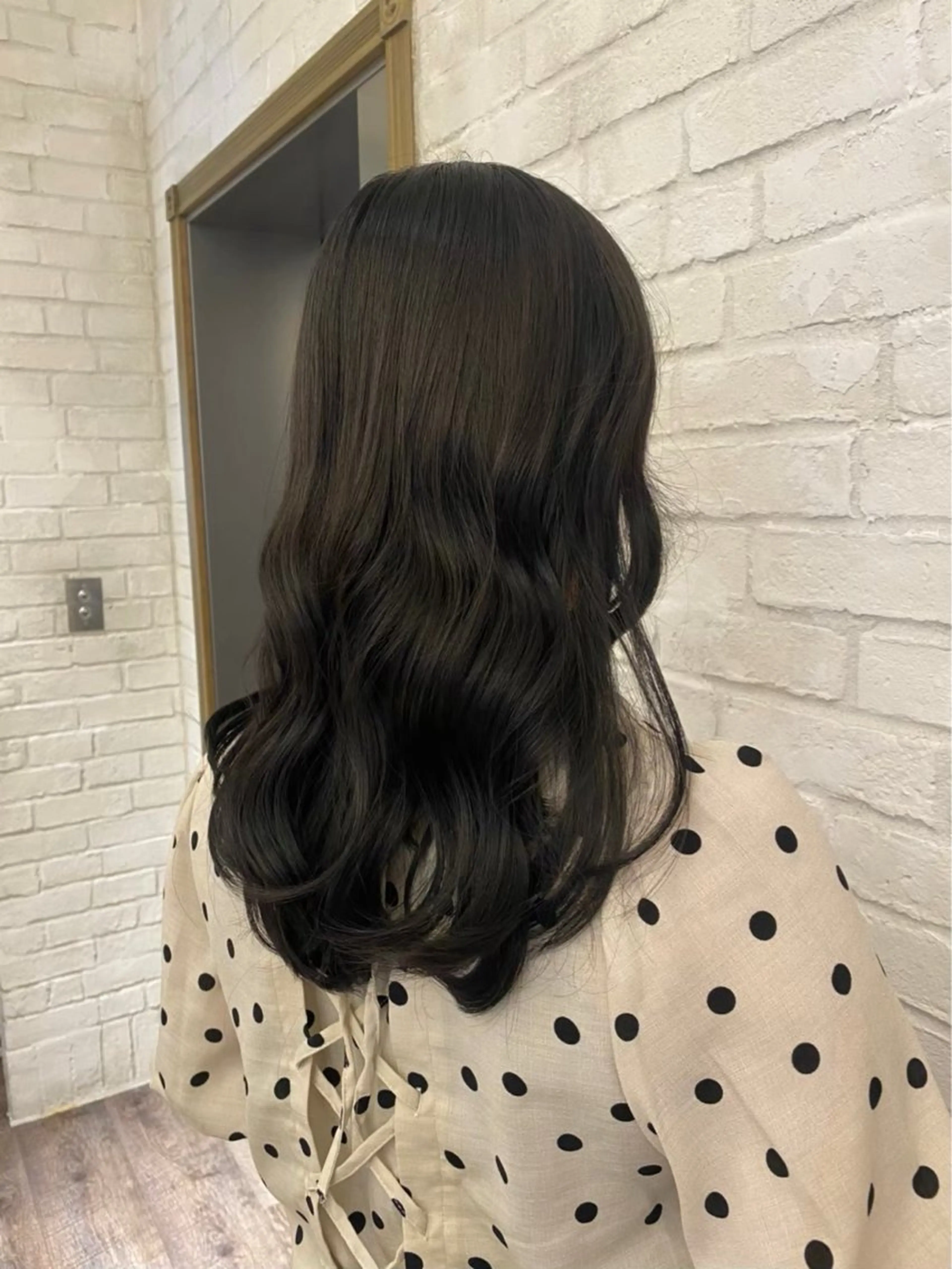 セミロング カラー ブラウンカラー オリーブブラウン ヘアカラー Tiffa銀座所属・TiffaGINZA /Momokaのヘアスタイル