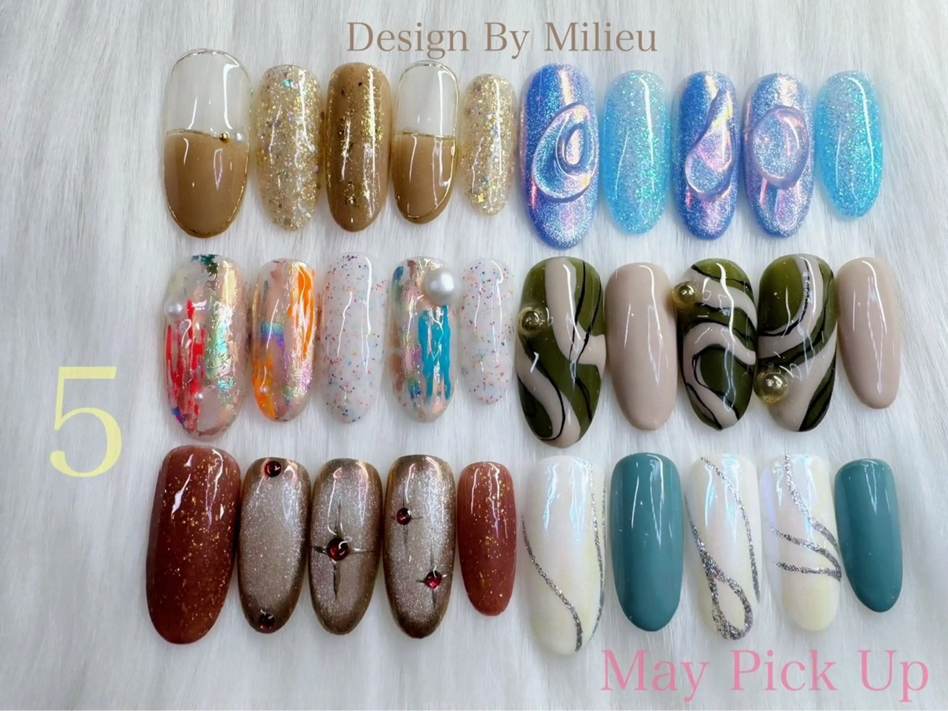 ネイル ハンドネイル 松永 稚奈のネイルデザイン