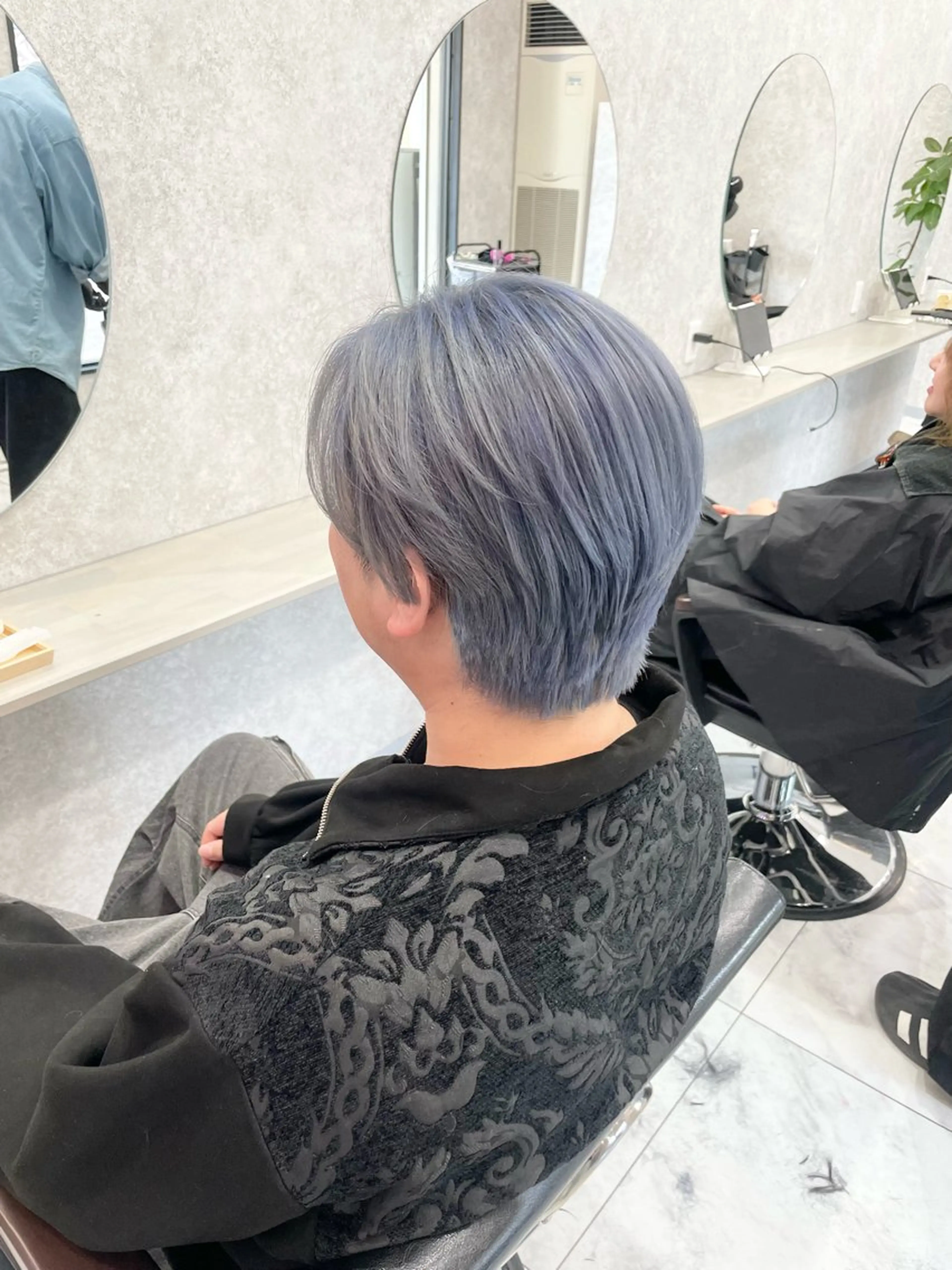 ショート 🦋ハイトーン🦋 石山 希理🦋のヘアスタイル