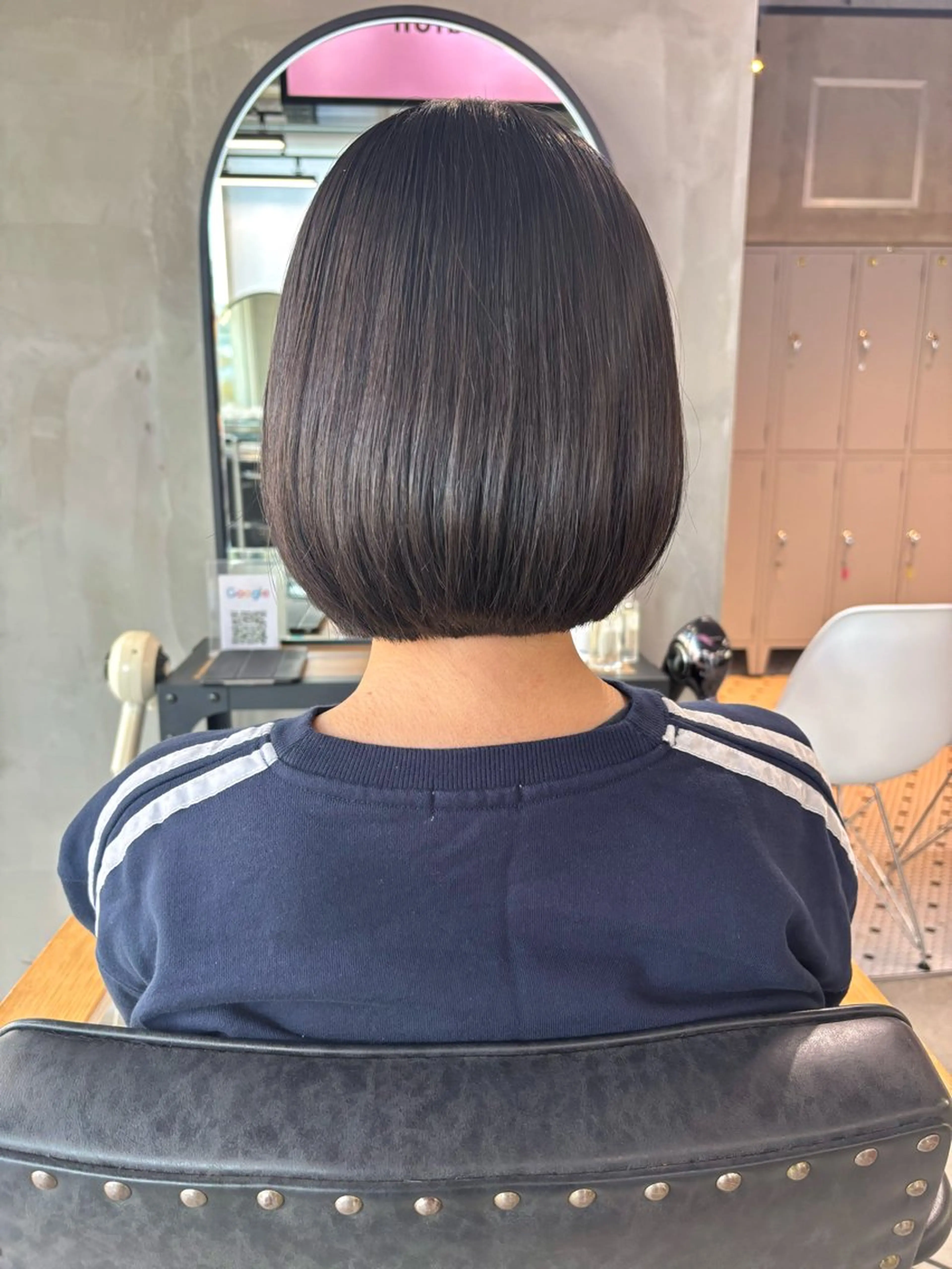 ショート ボブ カット トリートメント 伊藤 優花のヘアスタイル