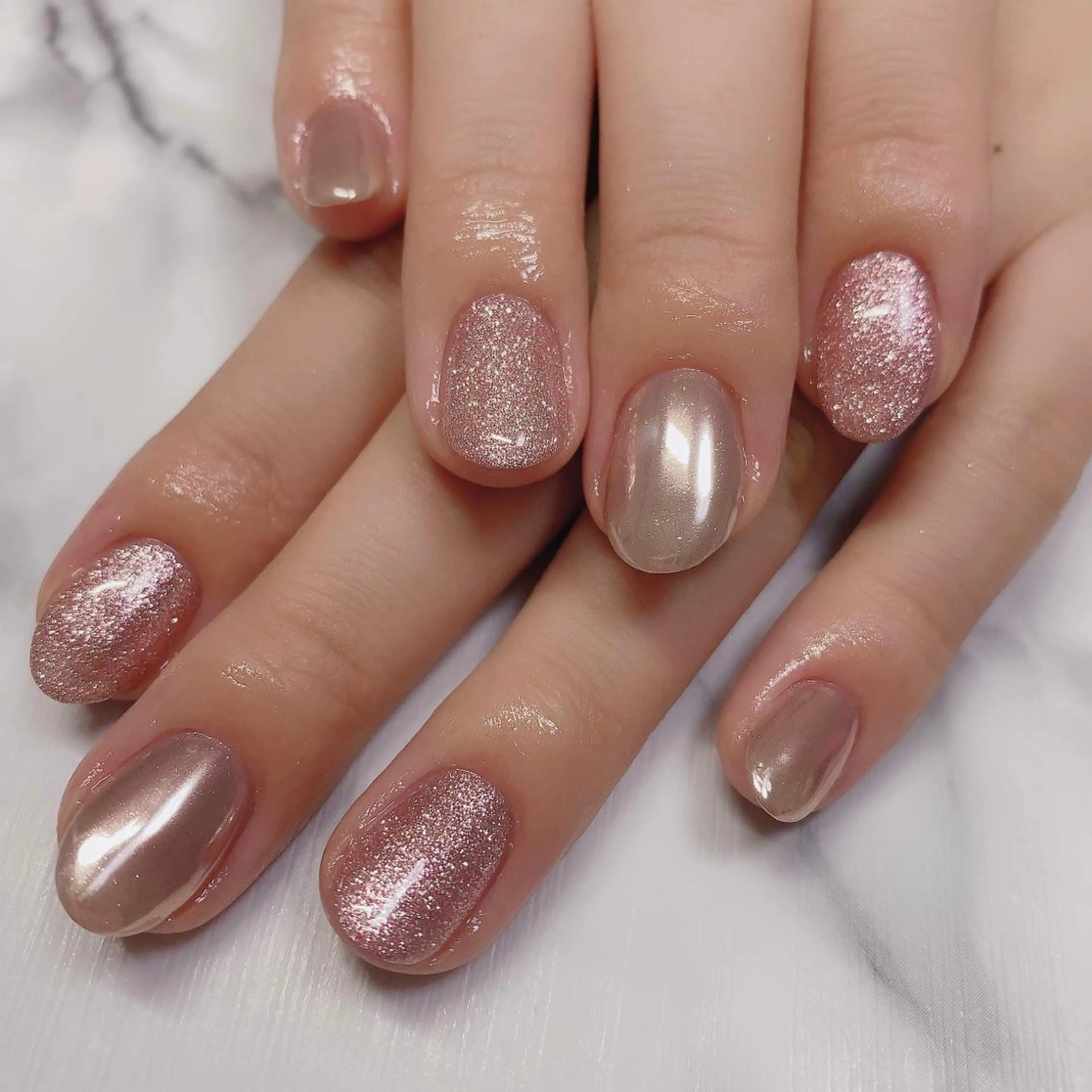 ネイル ミラーネイル S Nailのネイルデザイン
