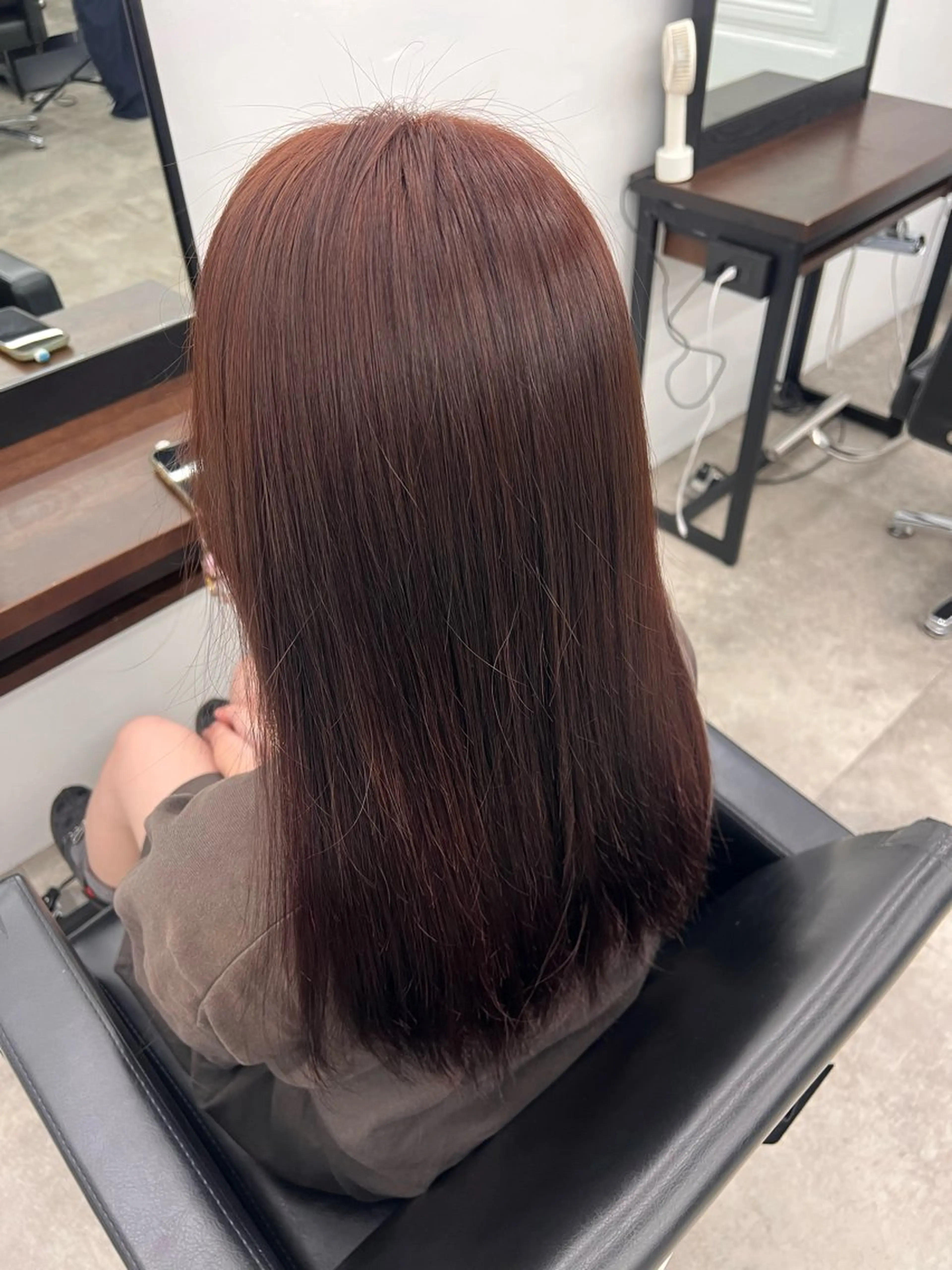 カラー 暖色/ダブルカラー/ オレンジ/まどか🍊のヘアスタイル