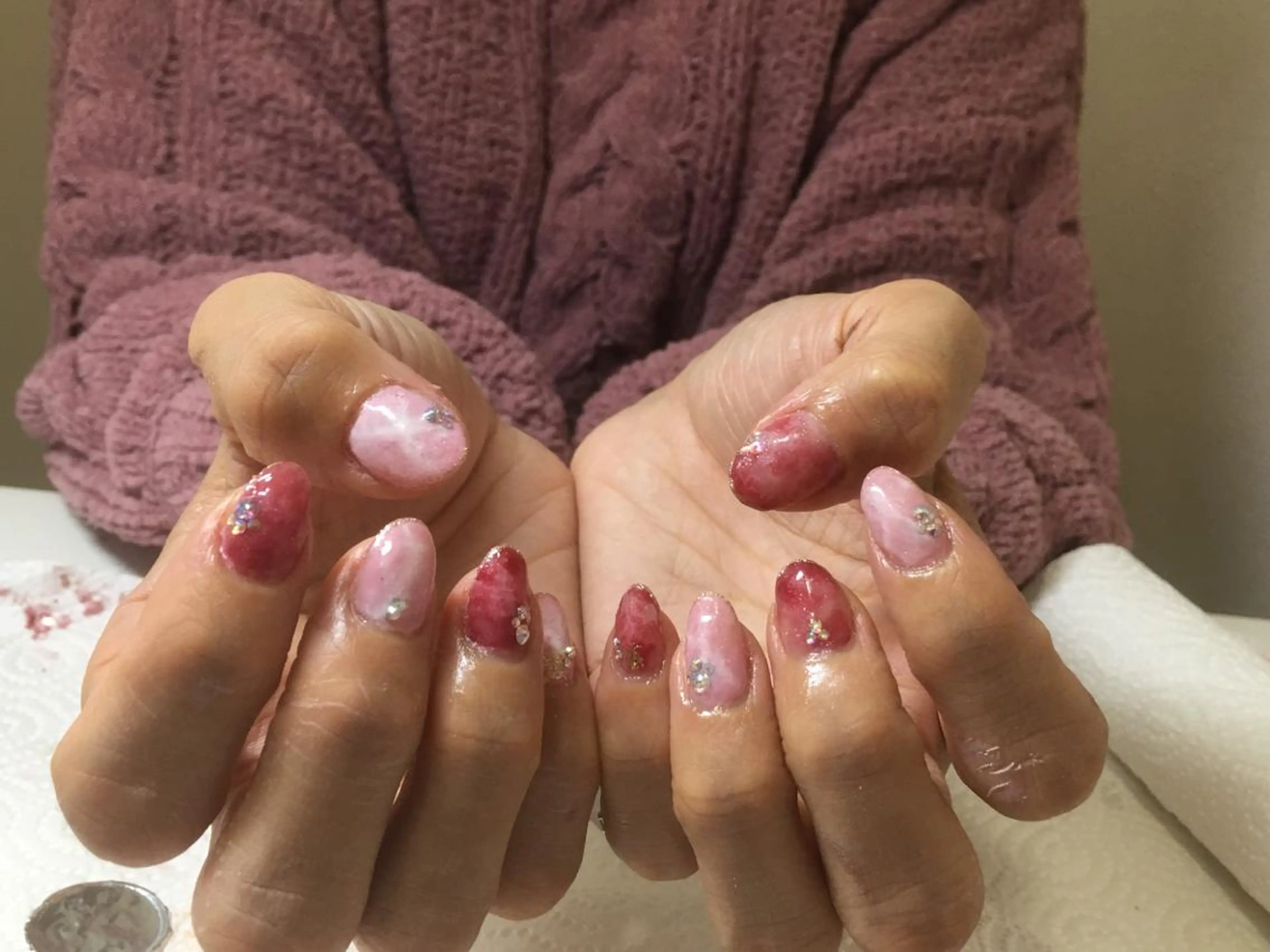 ショート ネイル 茨木love♡nail所属・love ♡nailのネイルデザイン