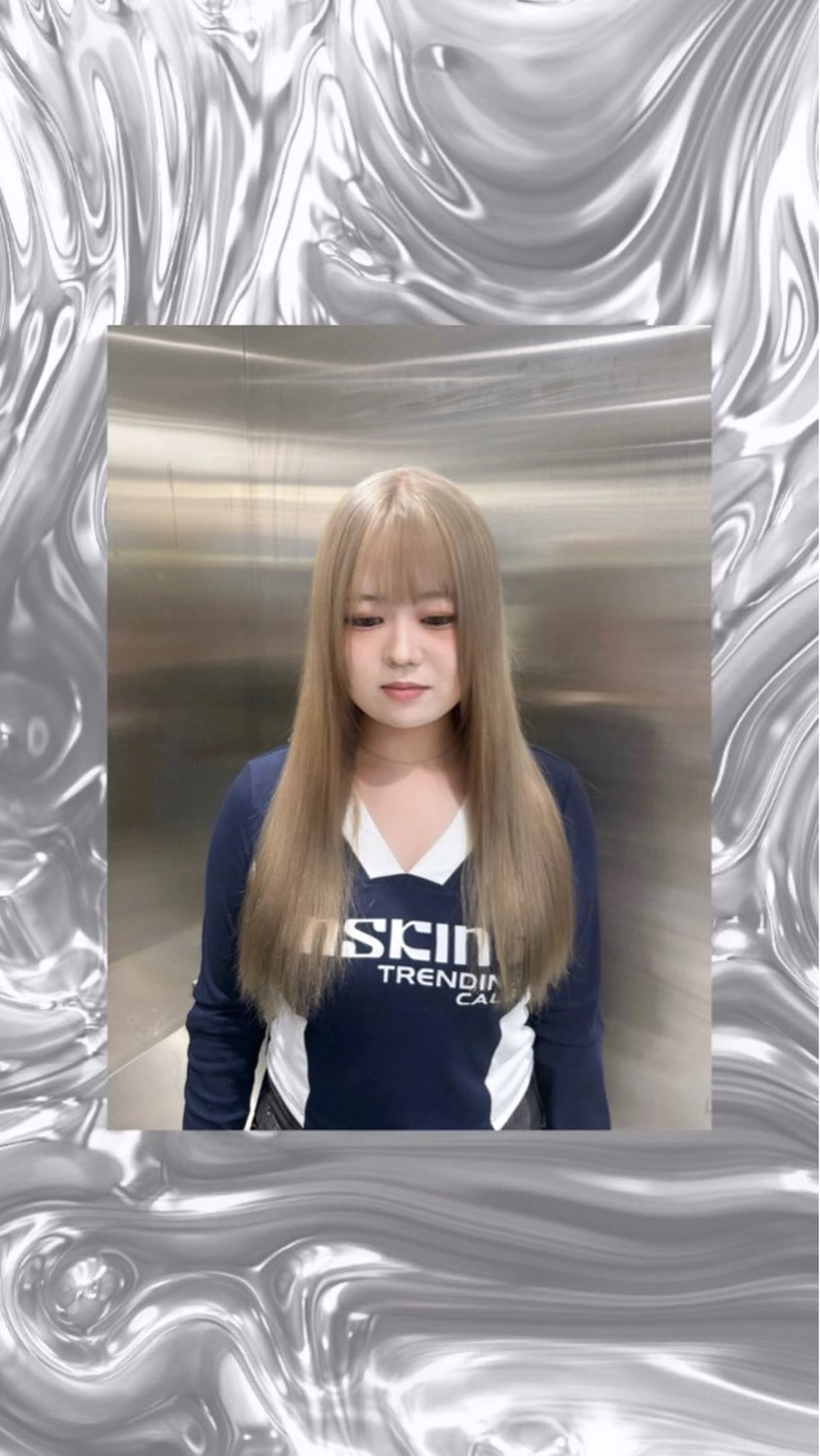 💙ブリーチありダブルカラー＋髪質改善トリートメント💙の写真