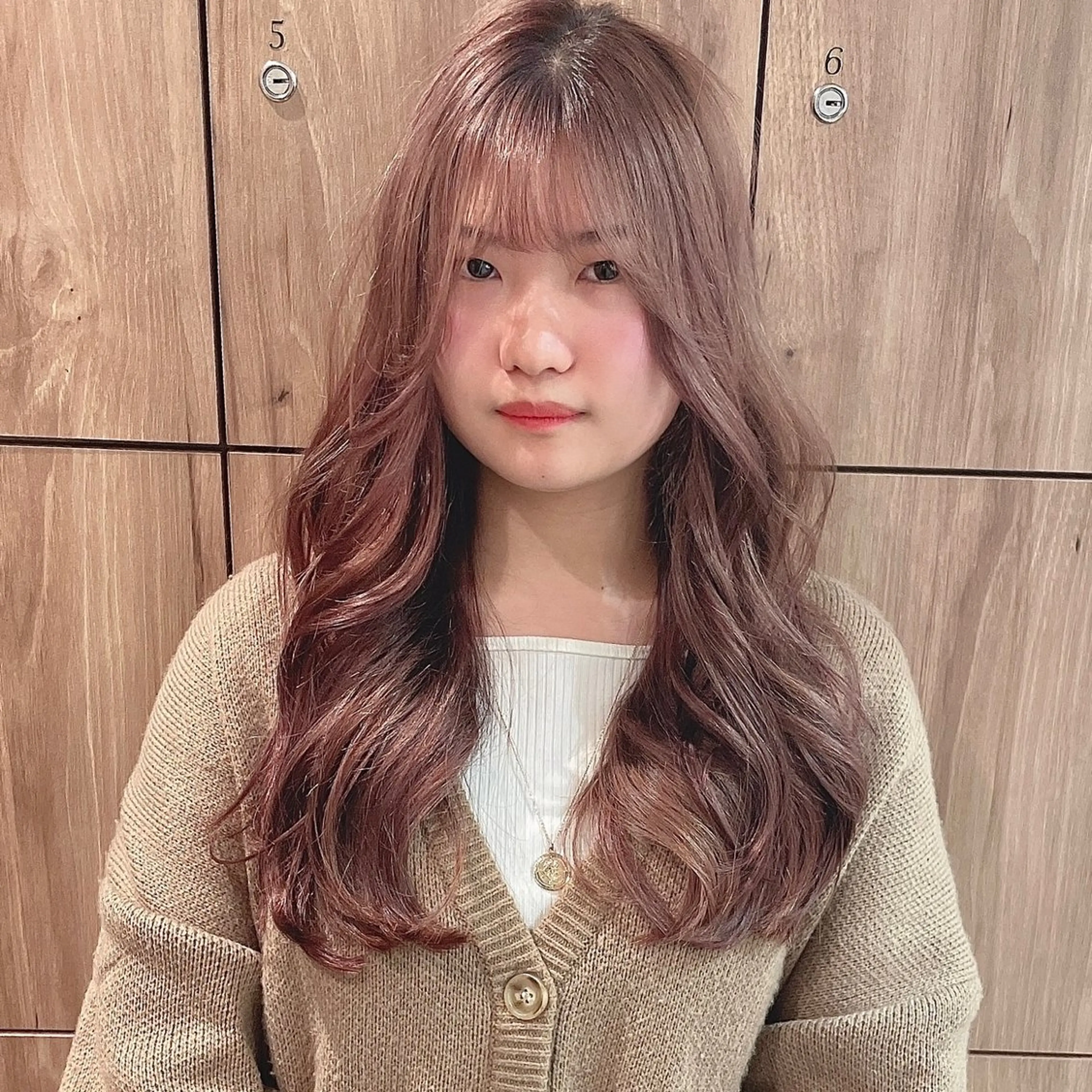 ロング カラー ヘアカラー 大人可愛い/レイヤー /ブリーチ/溝口誠二のヘアスタイル