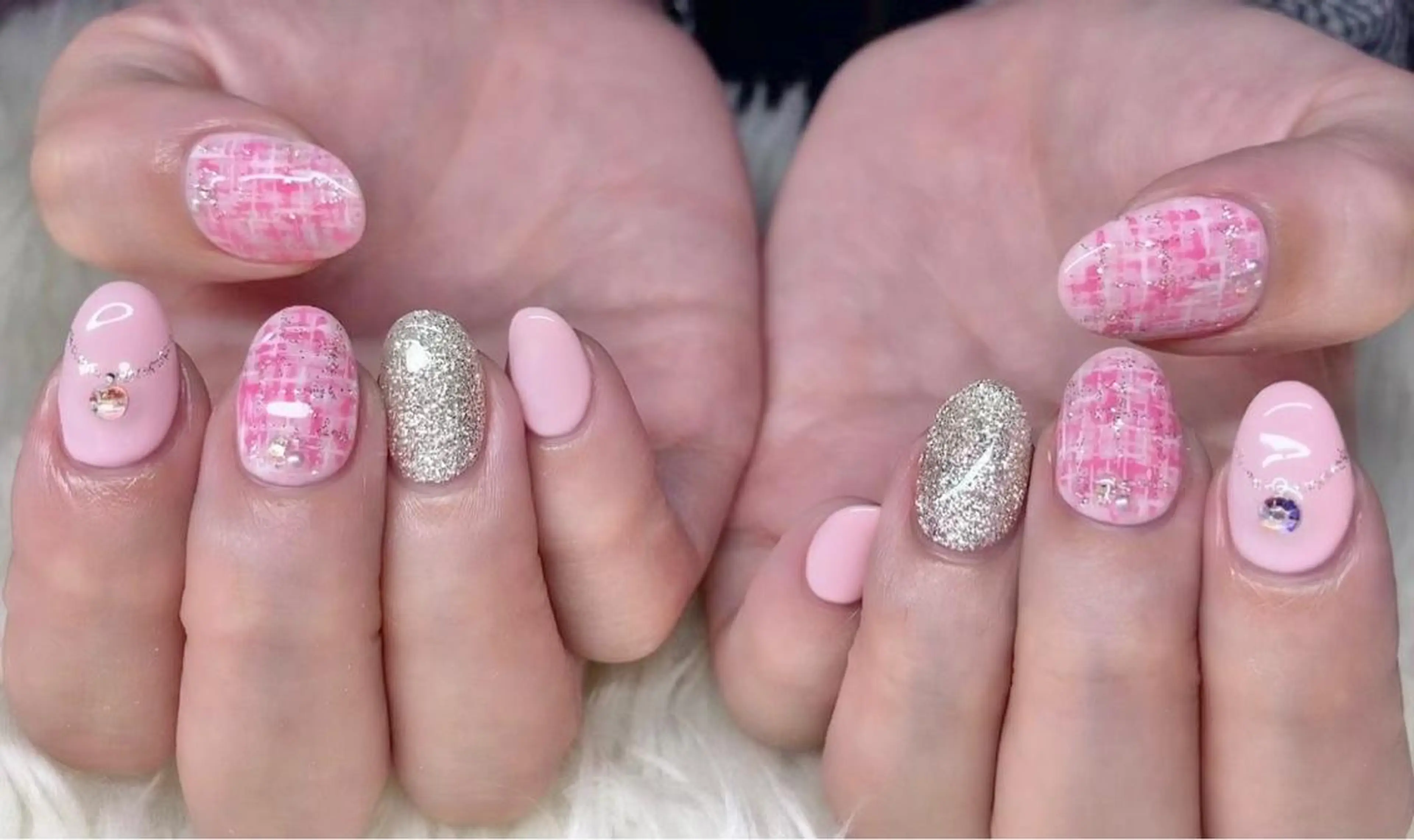 ネイル 長さ出し ジェルネイル 卒業式 韓国ネイル 持ち込み ハンドネイル Nail&eye Belire 新宿のネイルデザイン