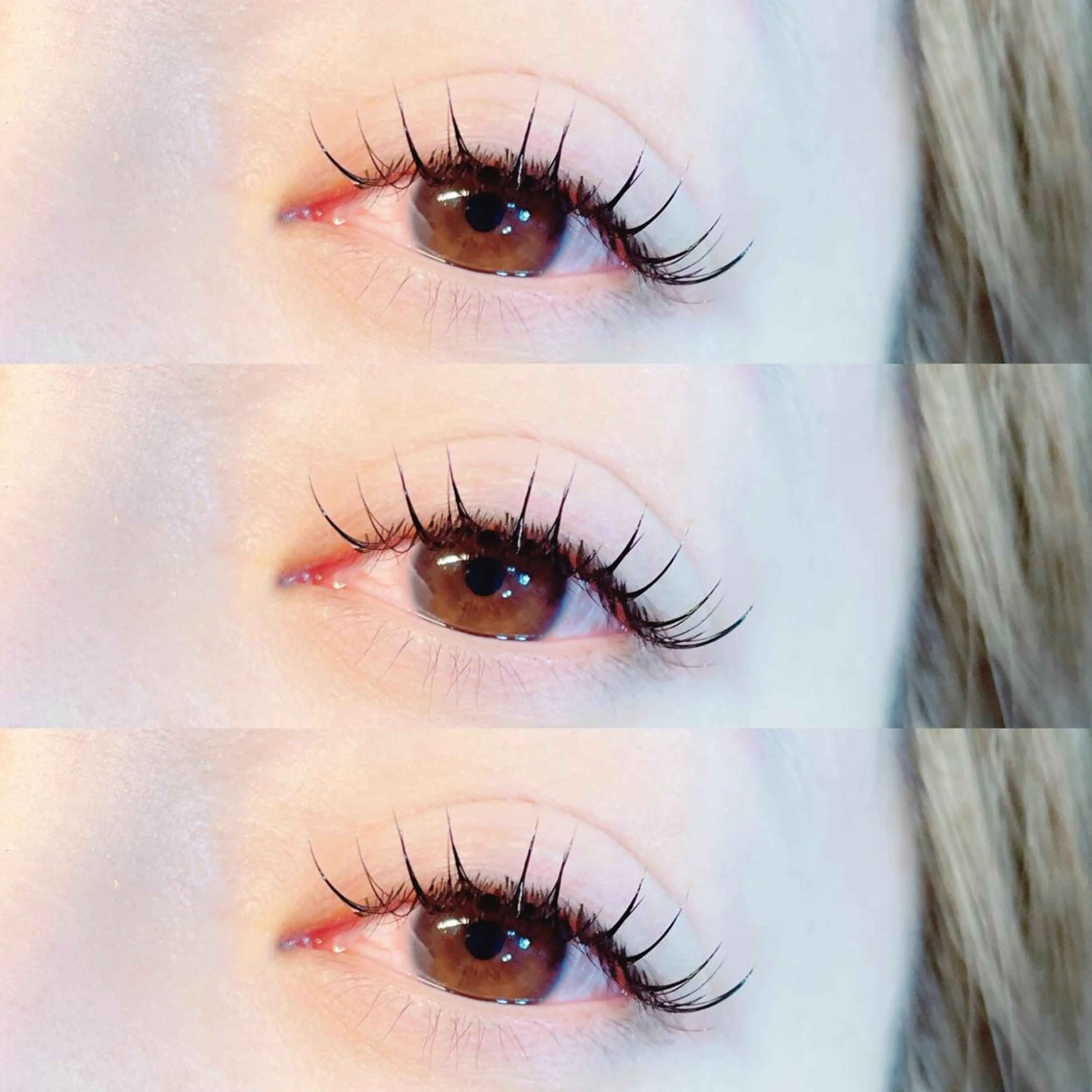 マツエク・マツパ カラーマツエク フラットラッシュ ボリュームラッシュ ワンホンマツエク Mori ✨Mystical✨のマツエク・マツパデザイン