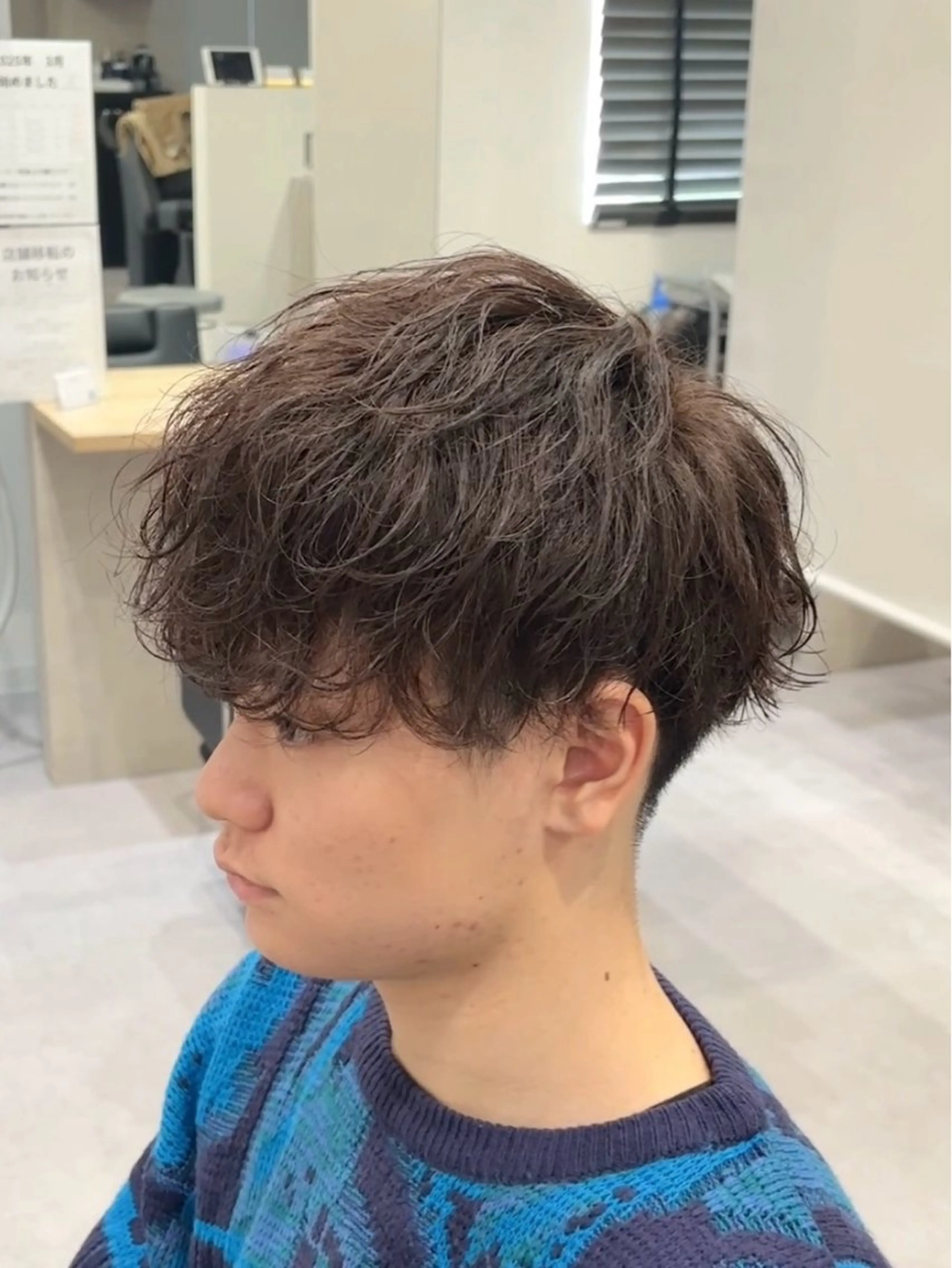 【2番人気】カット＋パーマの写真