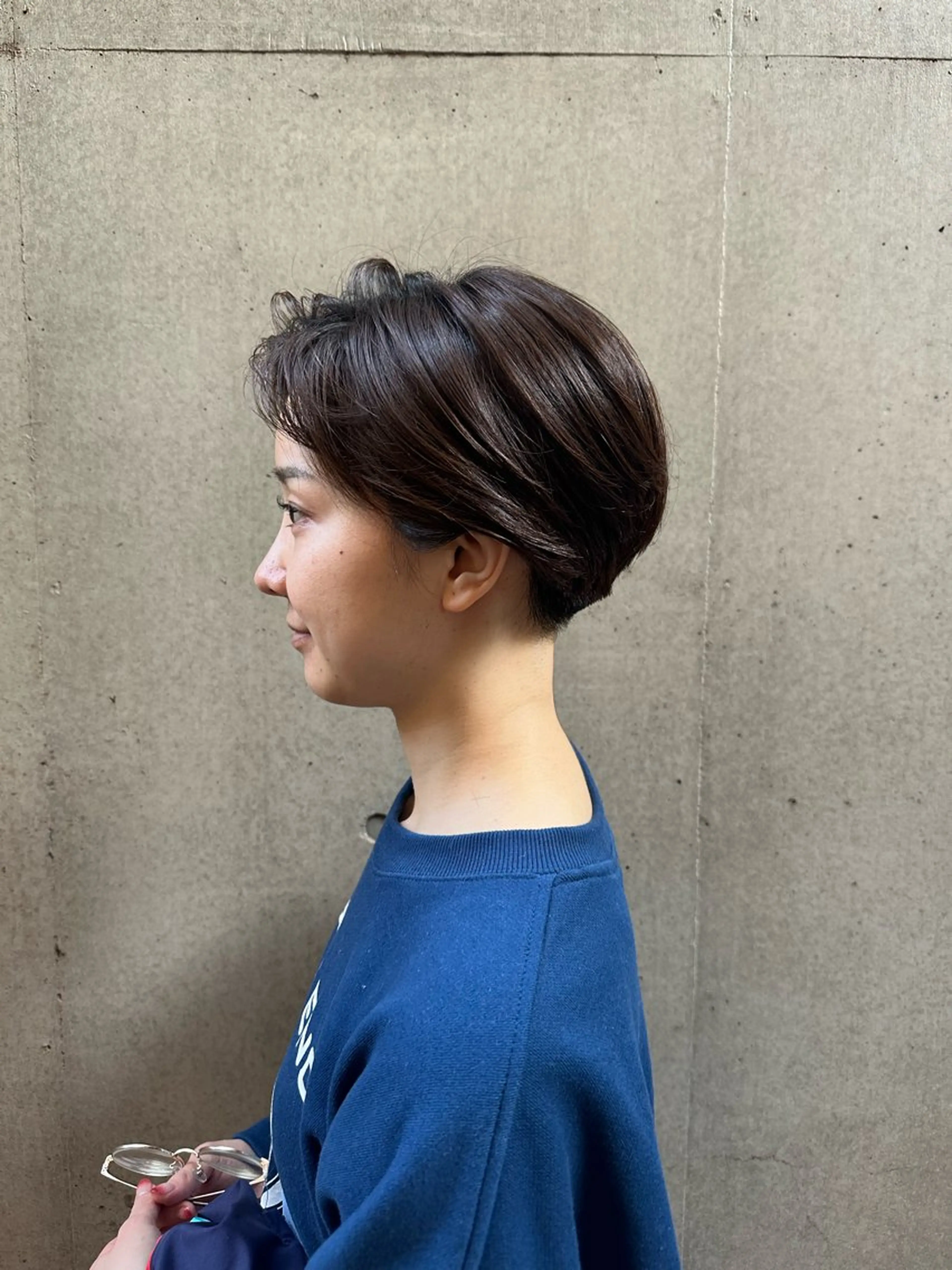 ショート 似合わせカット /パーマ岡本淳平のヘアスタイル