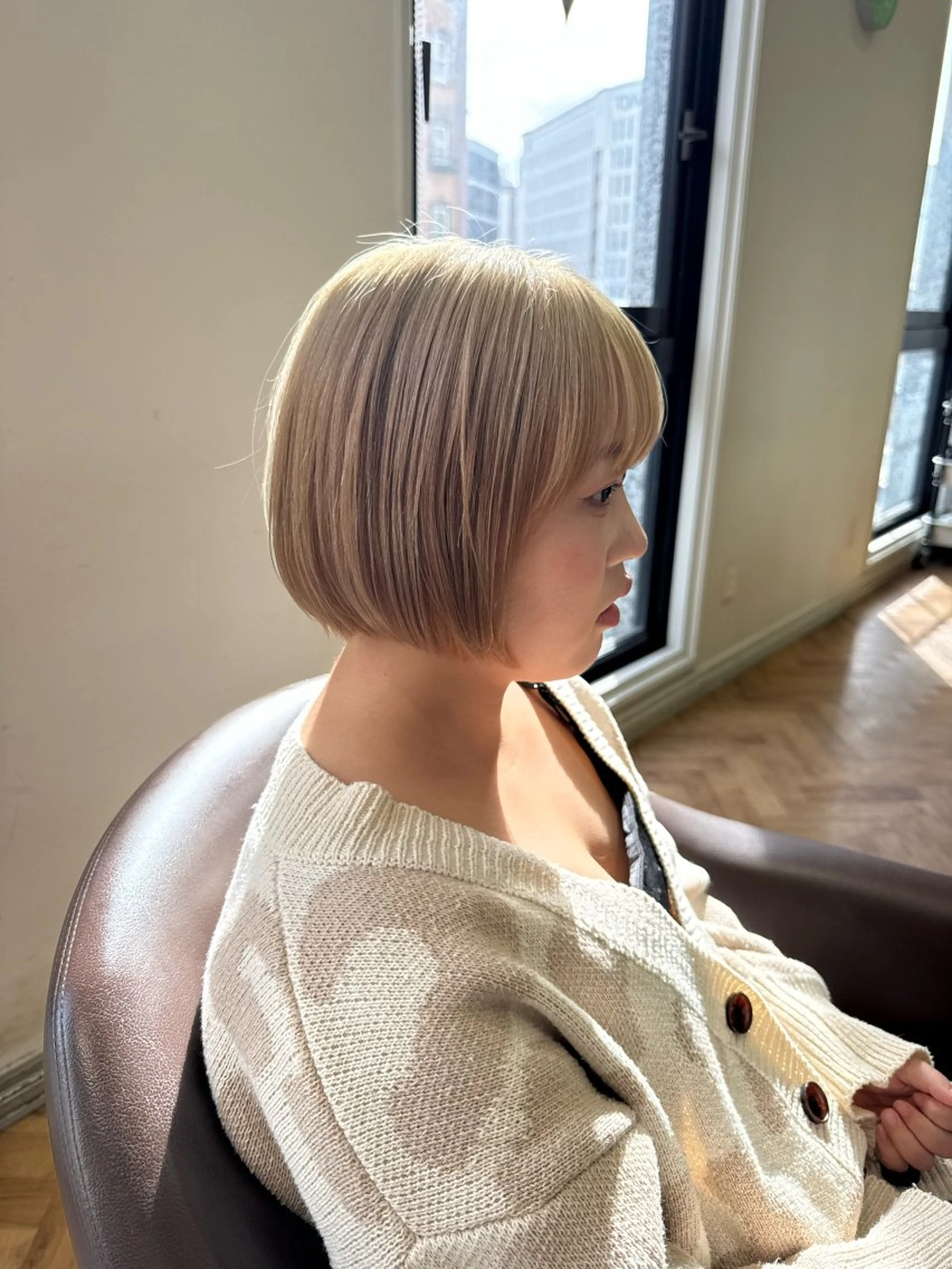 ショート ボブ 溝口 槙里也のヘアスタイル