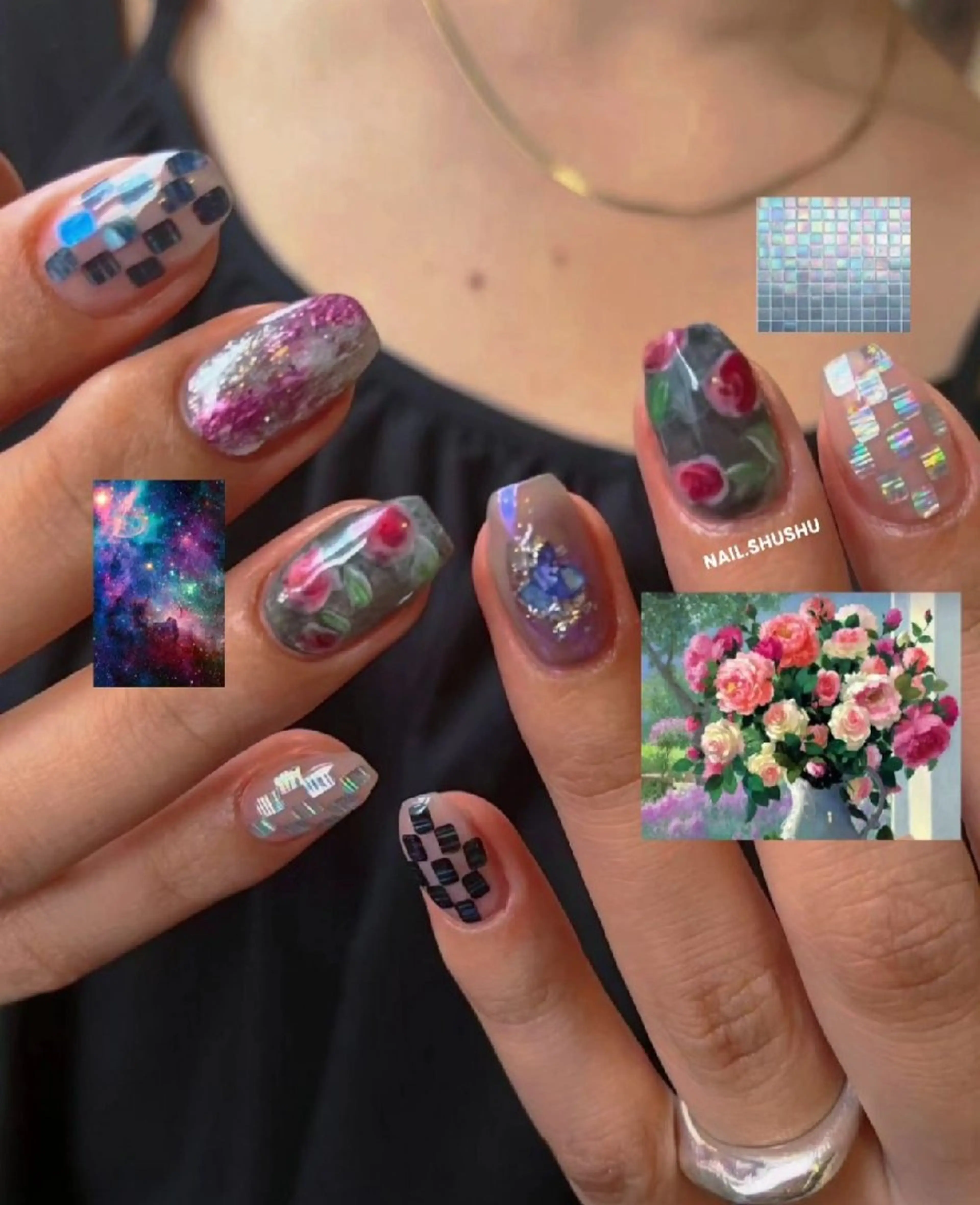 ネイル 3dパーツ/流行り 👧shushu❤️のネイルデザイン