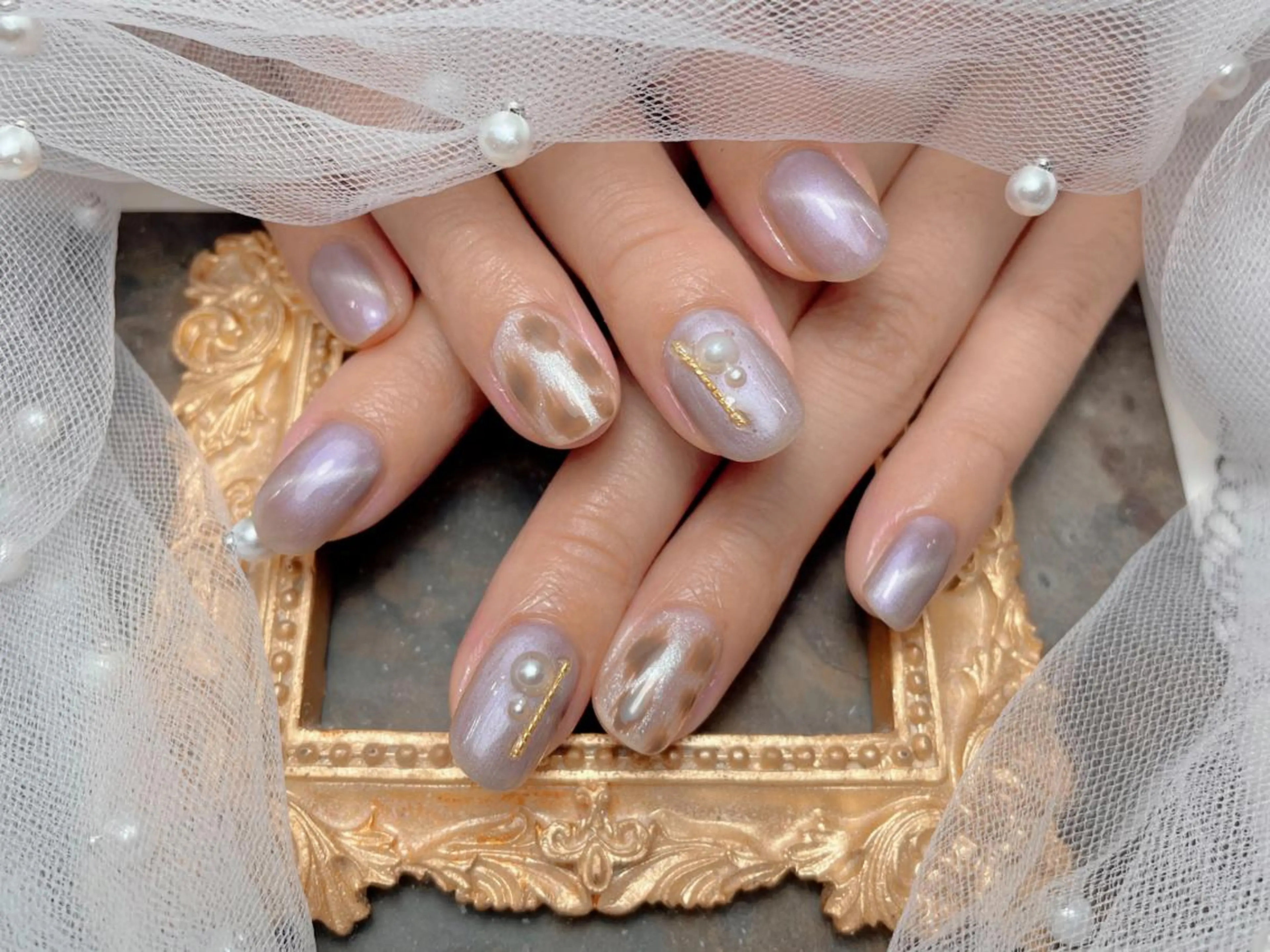 ネイル ハンドネイル マジックミラー所属・マジック ミラーのネイルデザイン