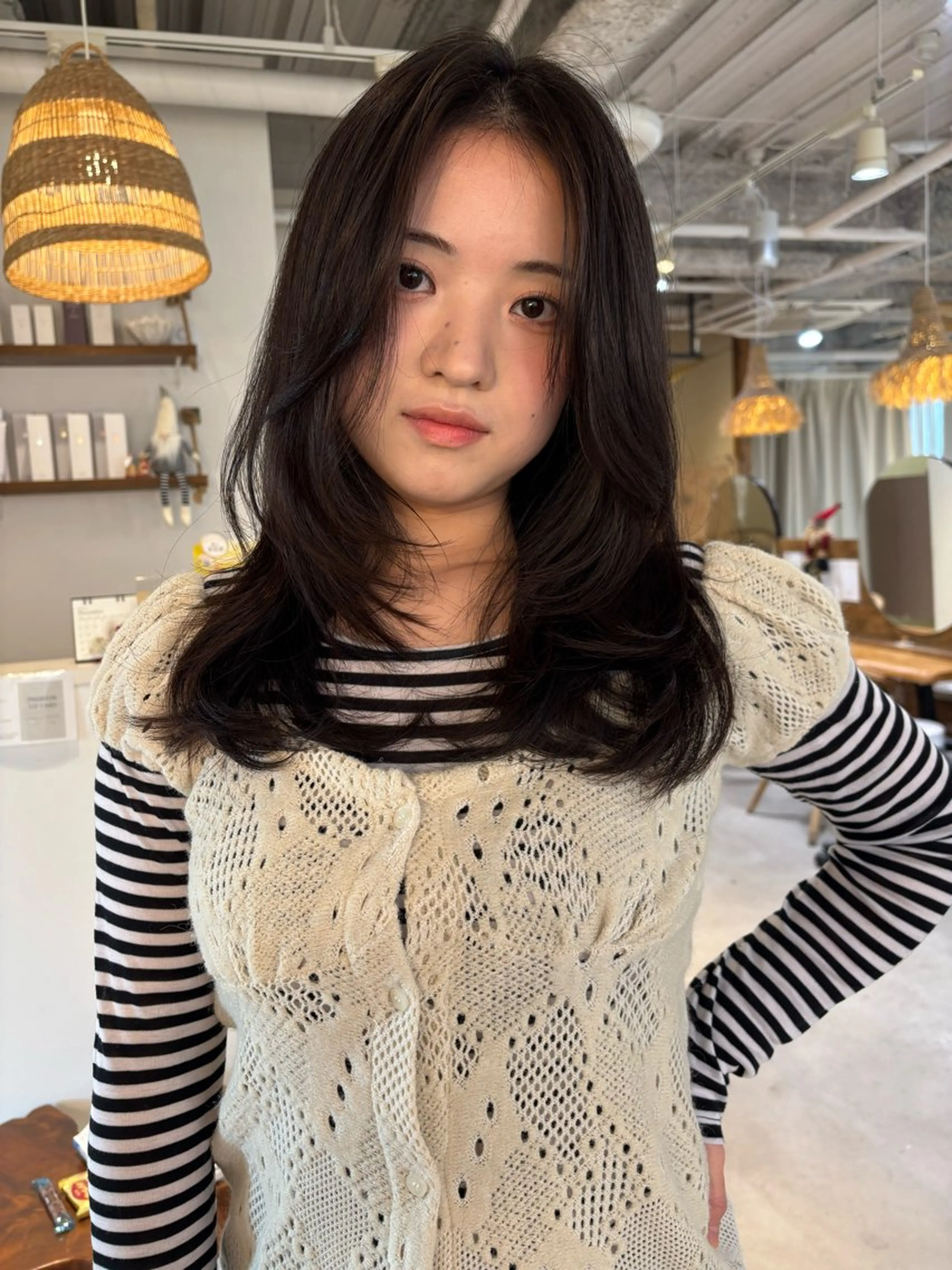 ミディアム cocoluana(ココルアナ)所属・韓国風ヘア専門 🇰🇷Noaのヘアスタイル