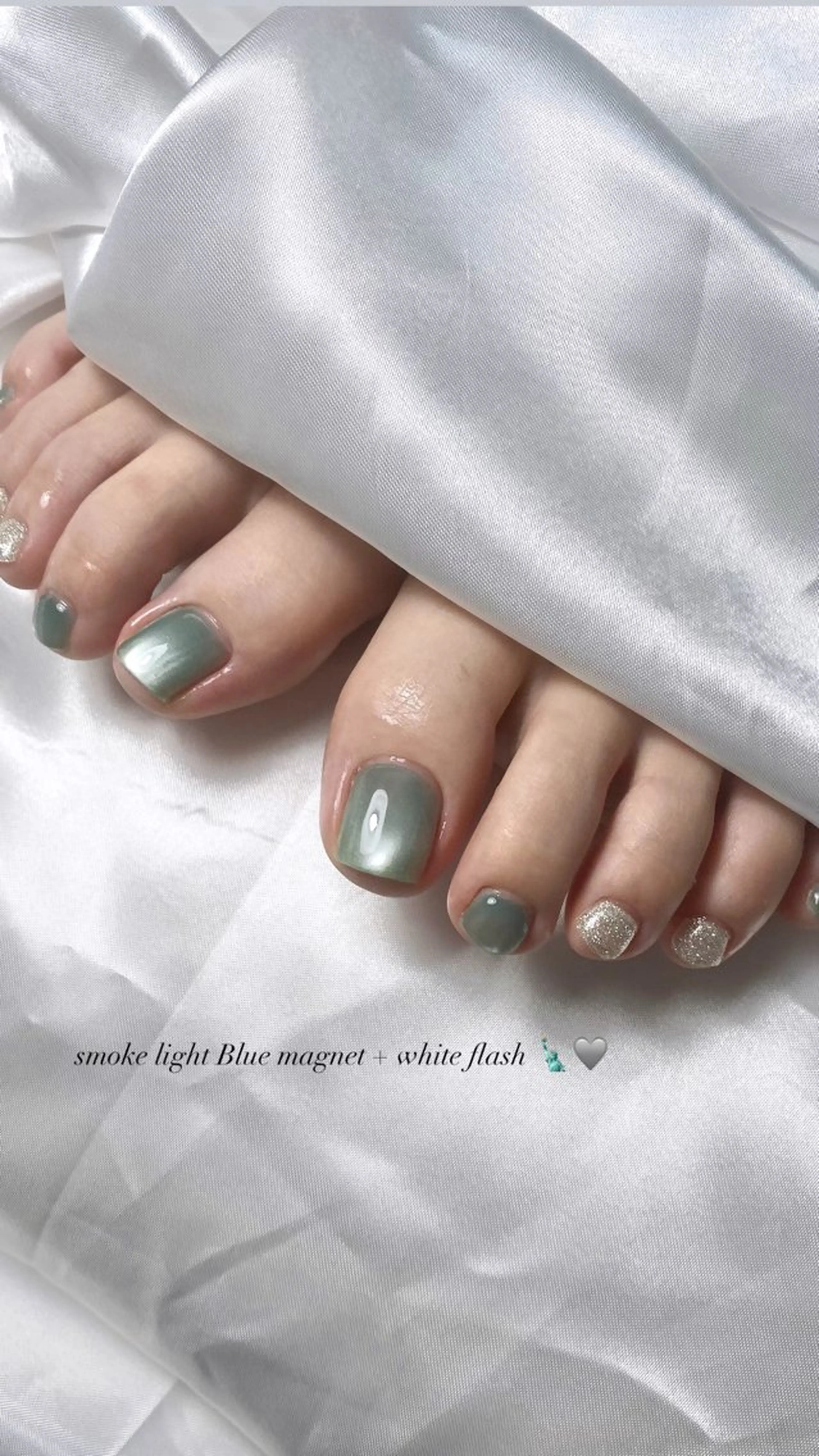 ネイル フットネイル andK nail salonのネイルデザイン