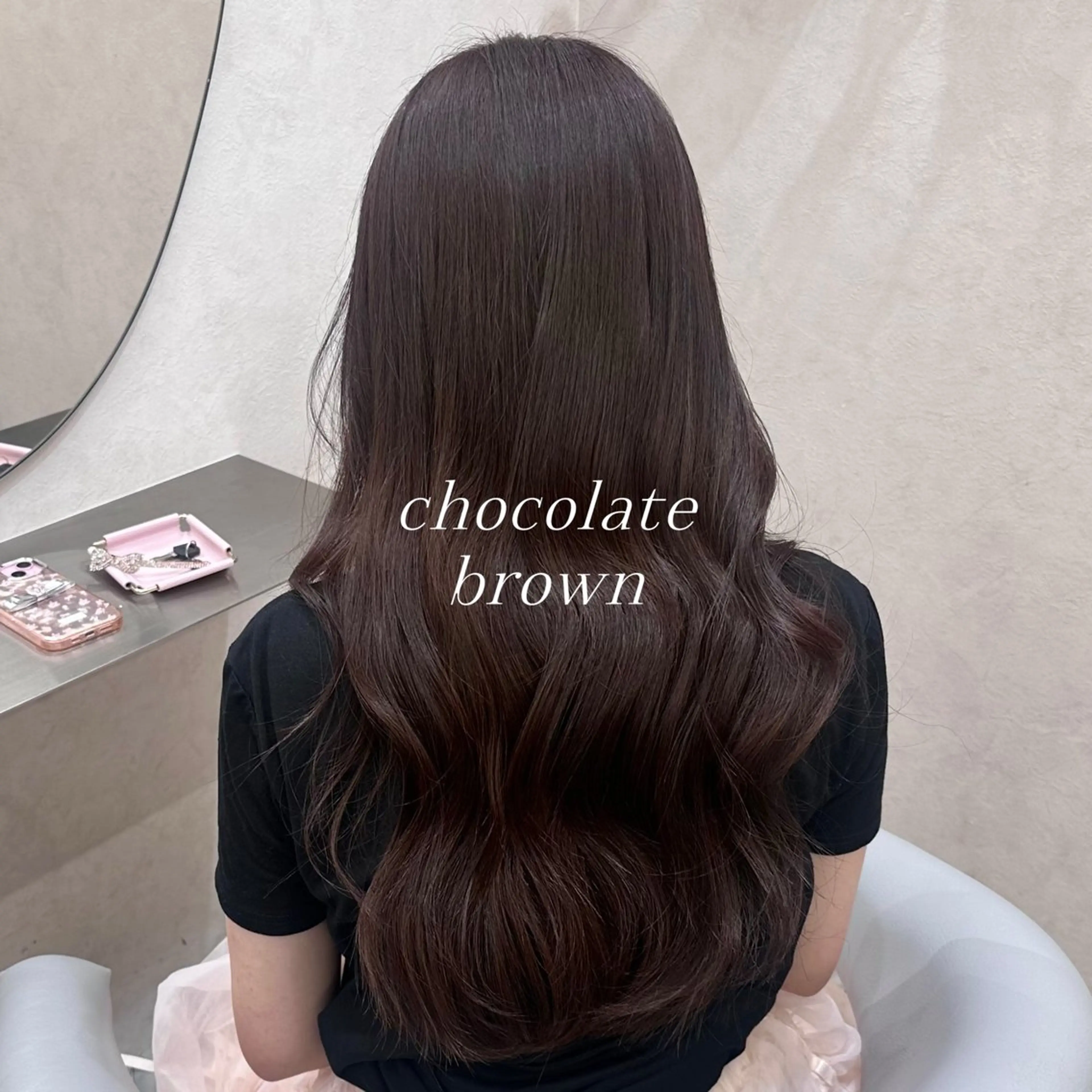 ロング カラー ブラウンカラー 透明感カラー カット ヘアカラー トリートメント hina🎀新宿/ エクステ/girlyのヘアスタイル