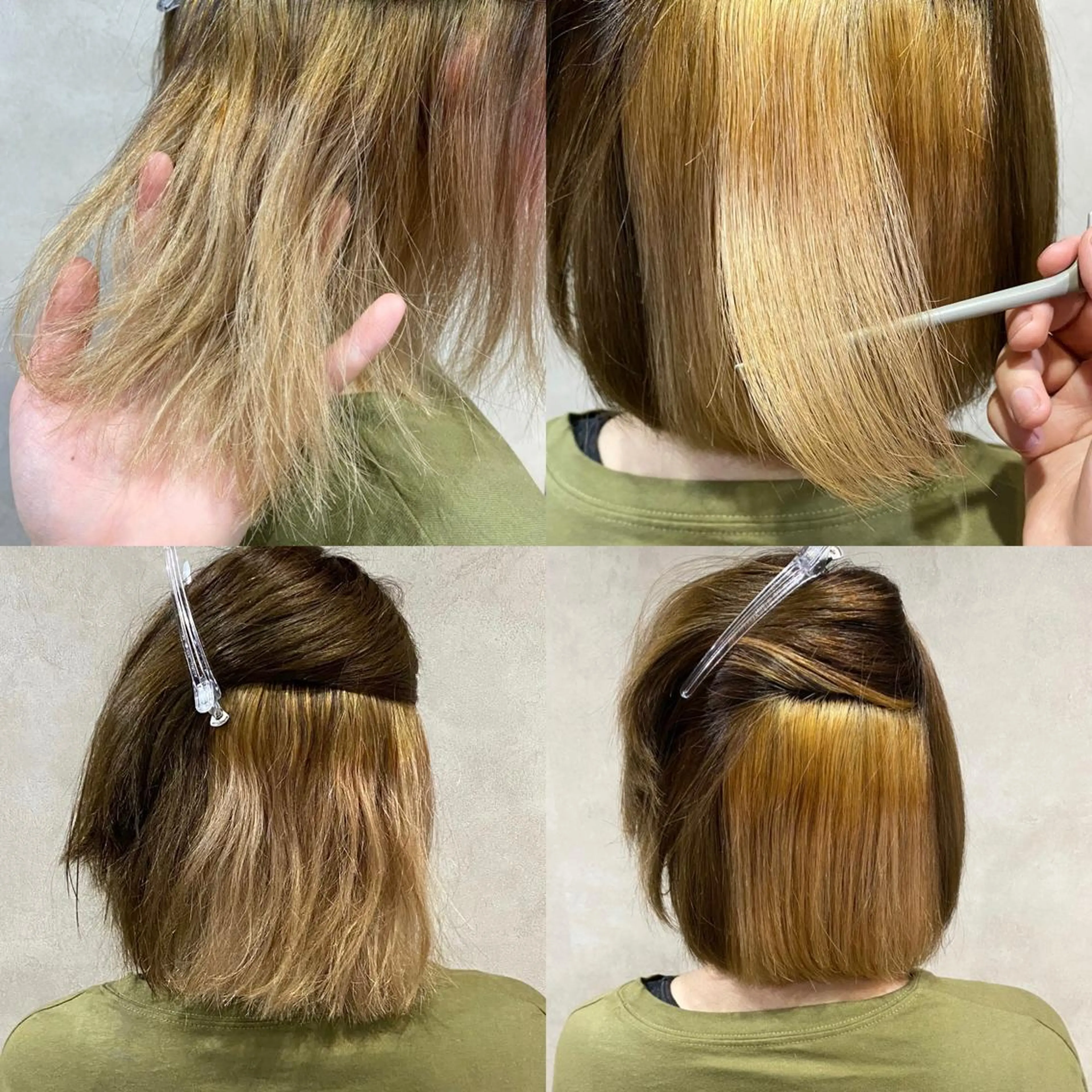 ミディアム enx academyのヘアスタイル