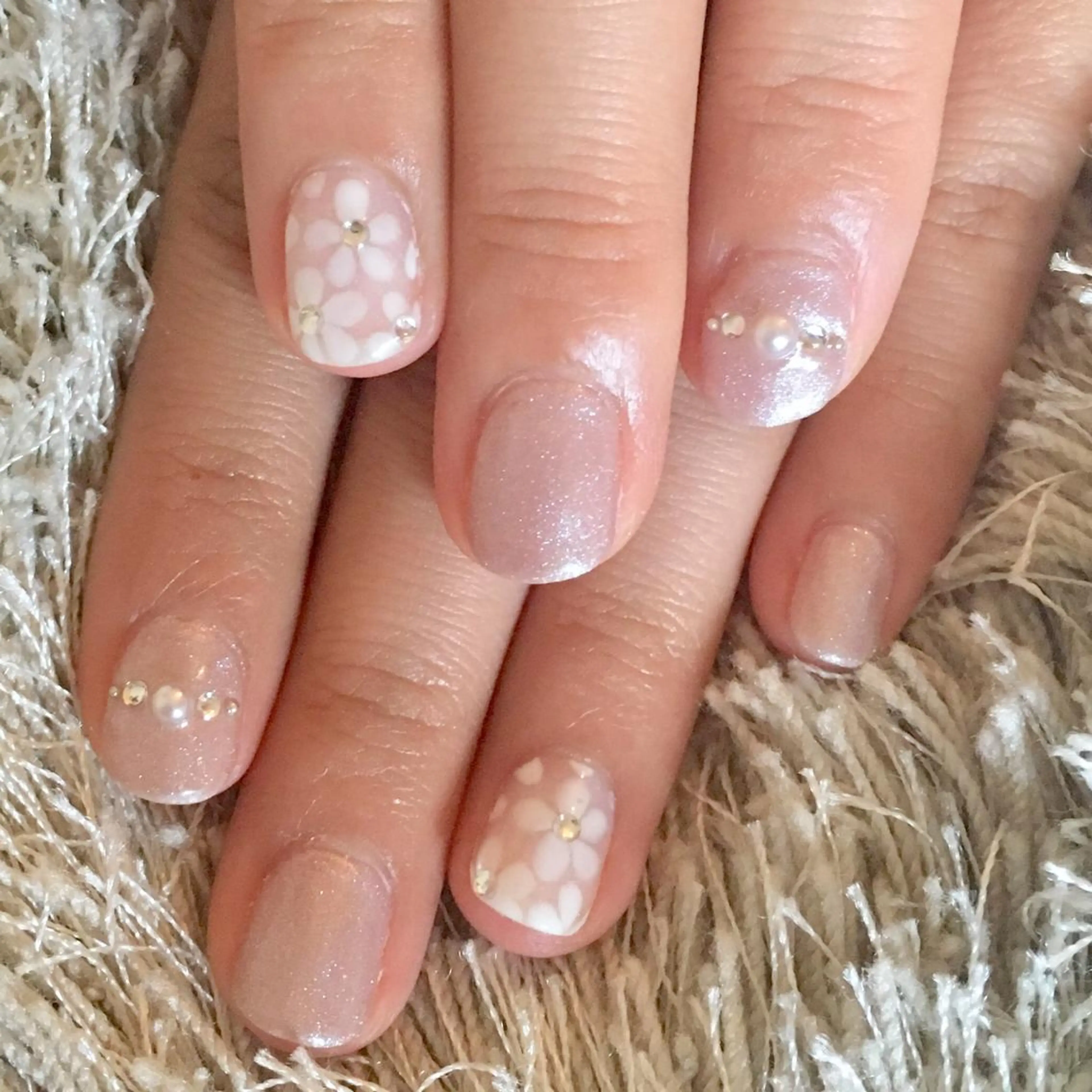 ネイル ブライダルネイル A-nail エーネイル所属・M. ERIのネイルデザイン