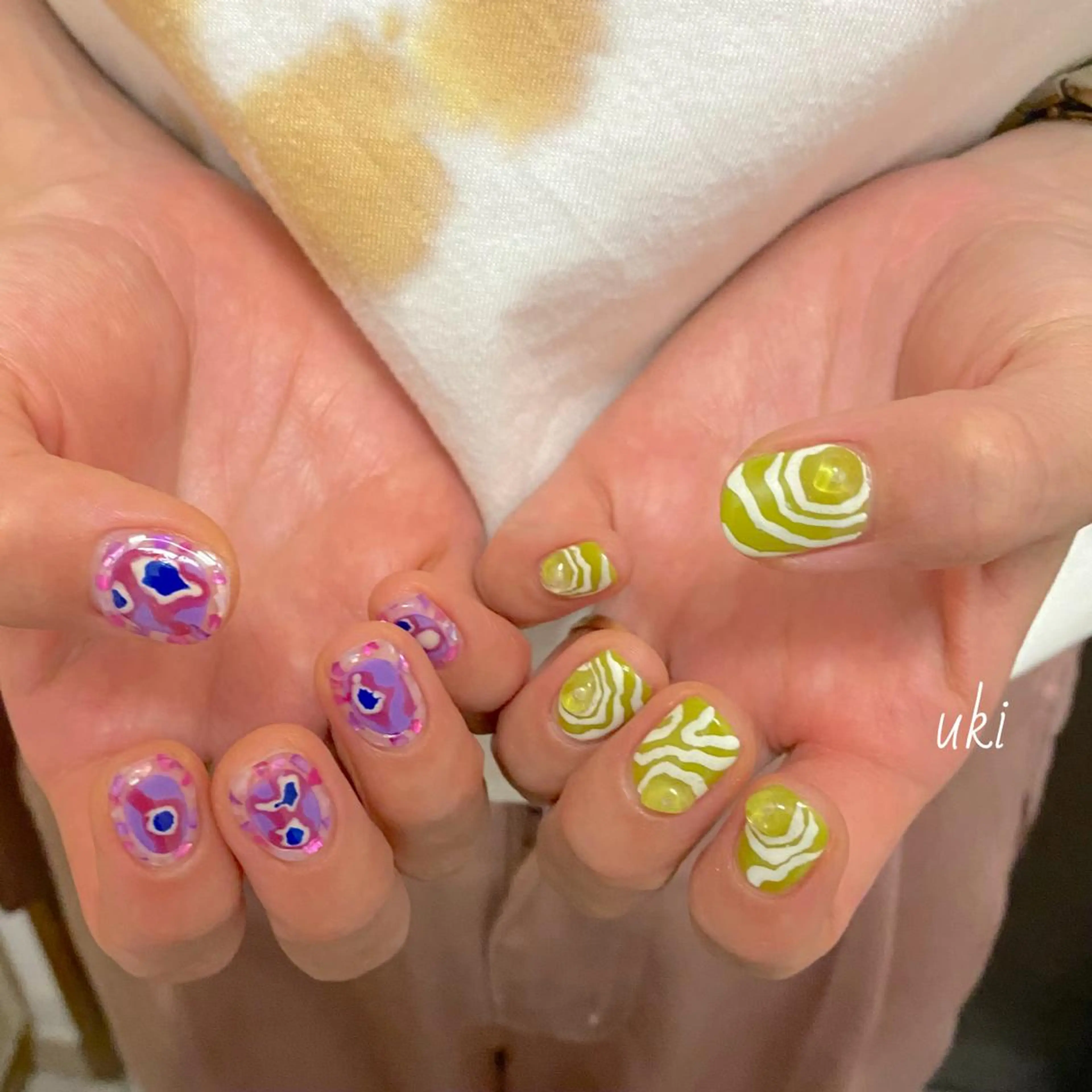 ネイル ハンドネイル Ameri nail /UKIのネイルデザイン