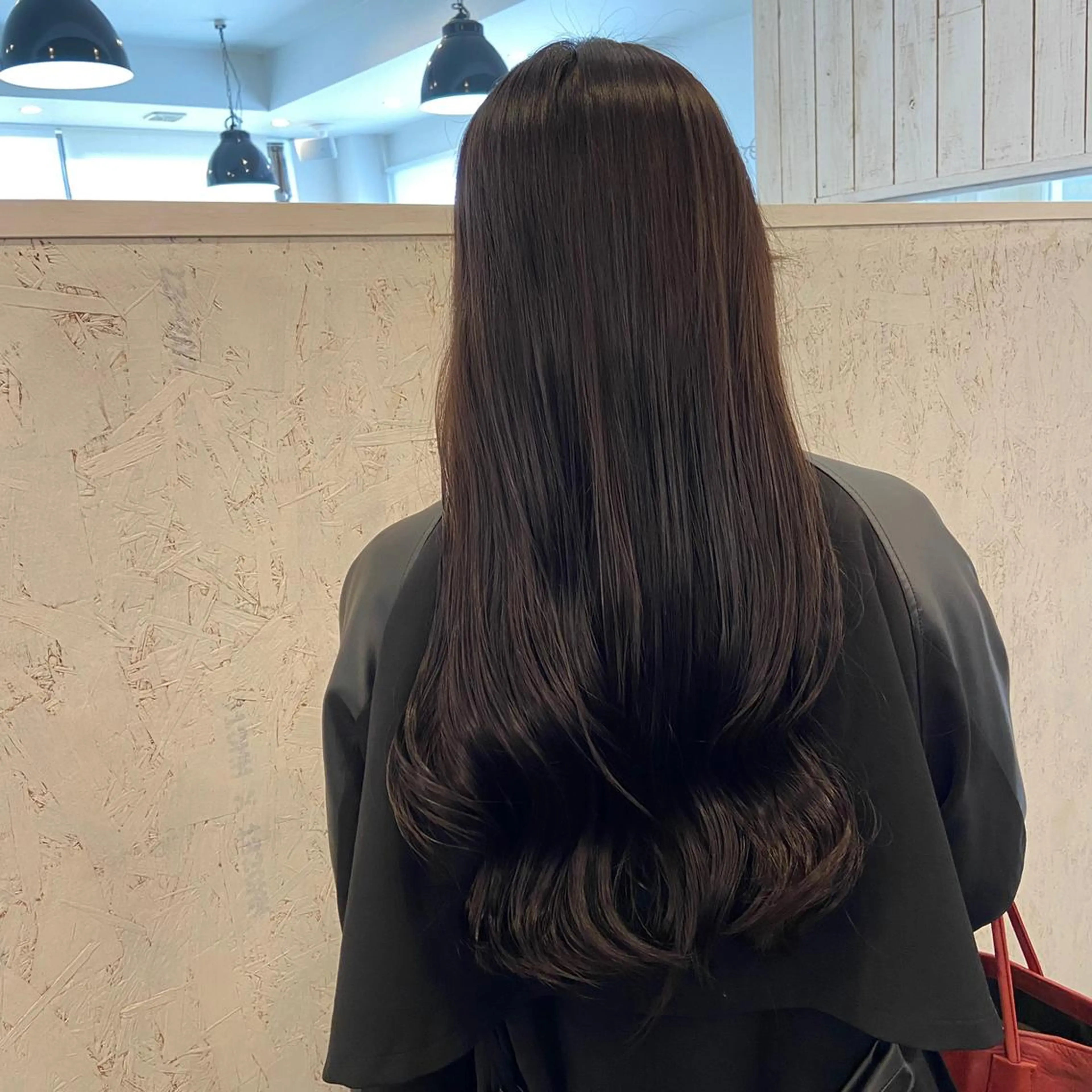 ロング トリートメント 松本 玲菜のヘアスタイル