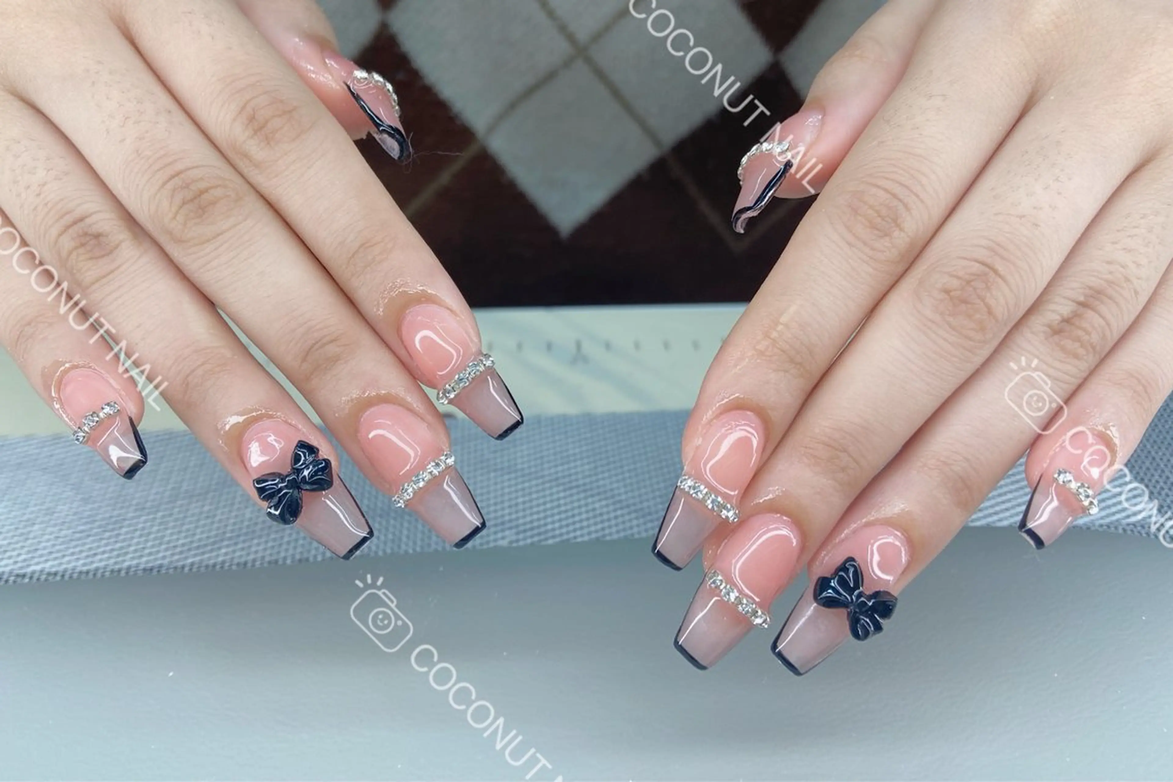 ネイル ハンドネイル 神田 ココナッツのネイルデザイン