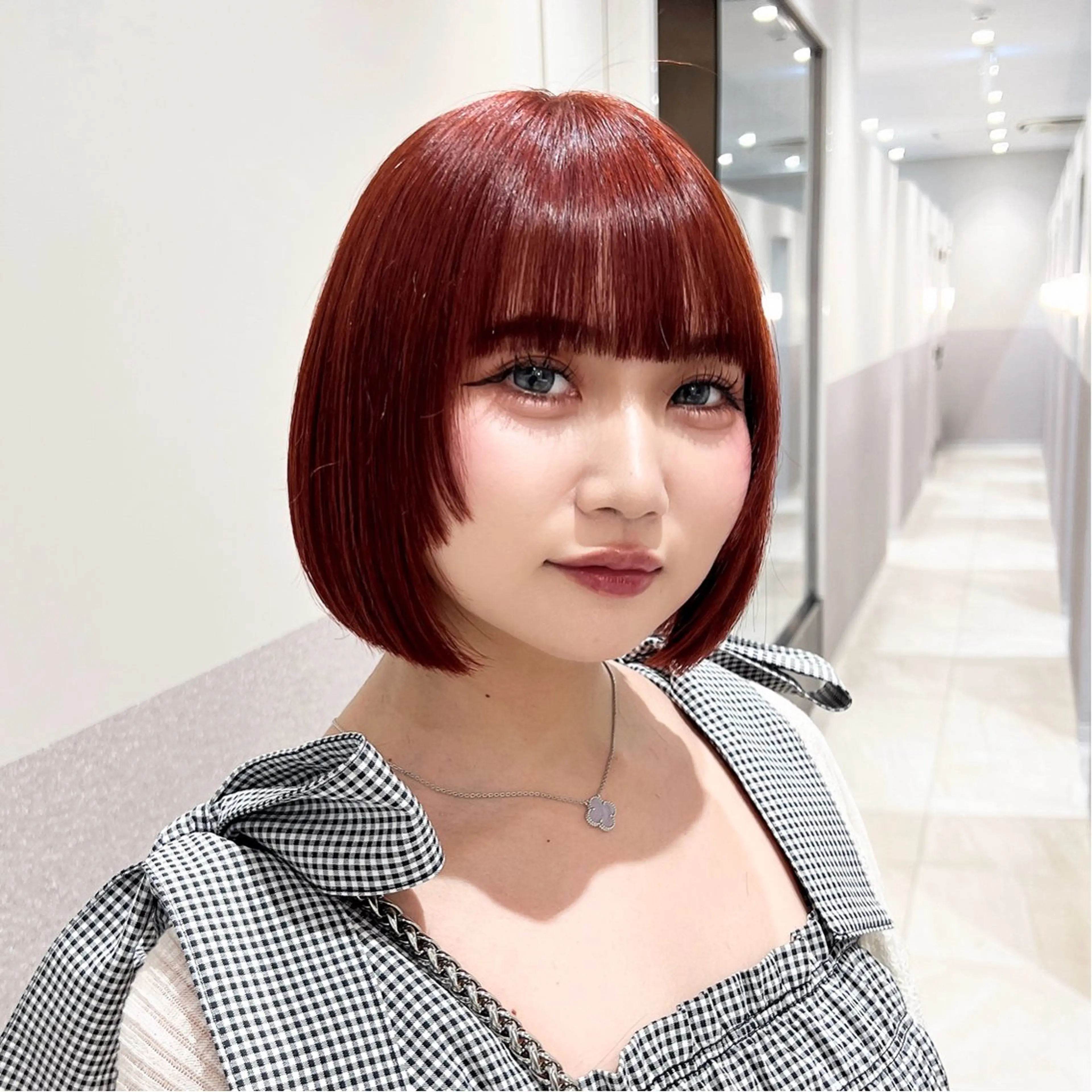 ミディアム カラー ブリーチ ケアブリーチ 💖暖色・ハイトーン 🐈みおり💖のヘアスタイル