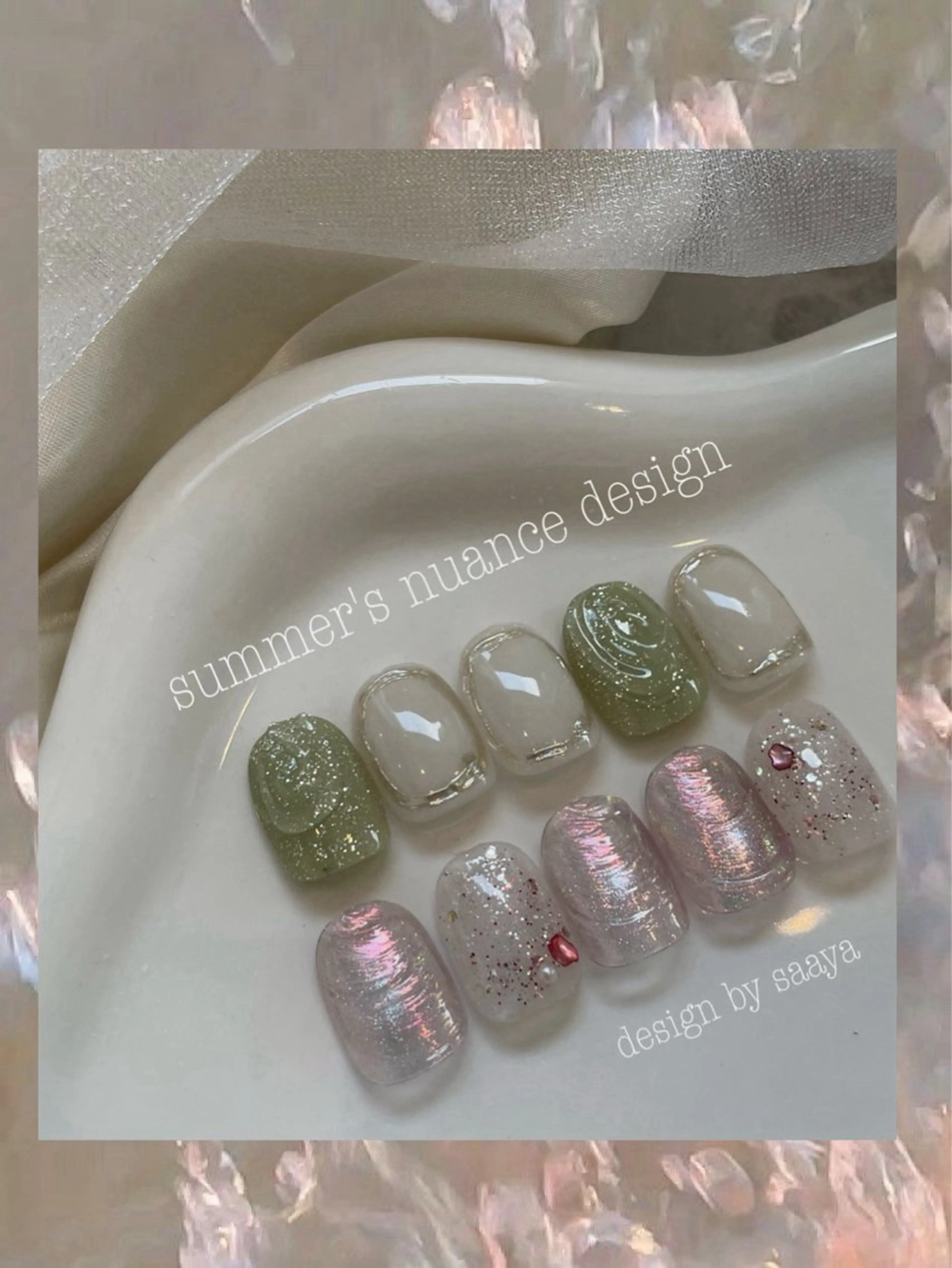 ネイル ハンドネイル petit所属・Saaya🫧 _petitのネイルデザイン