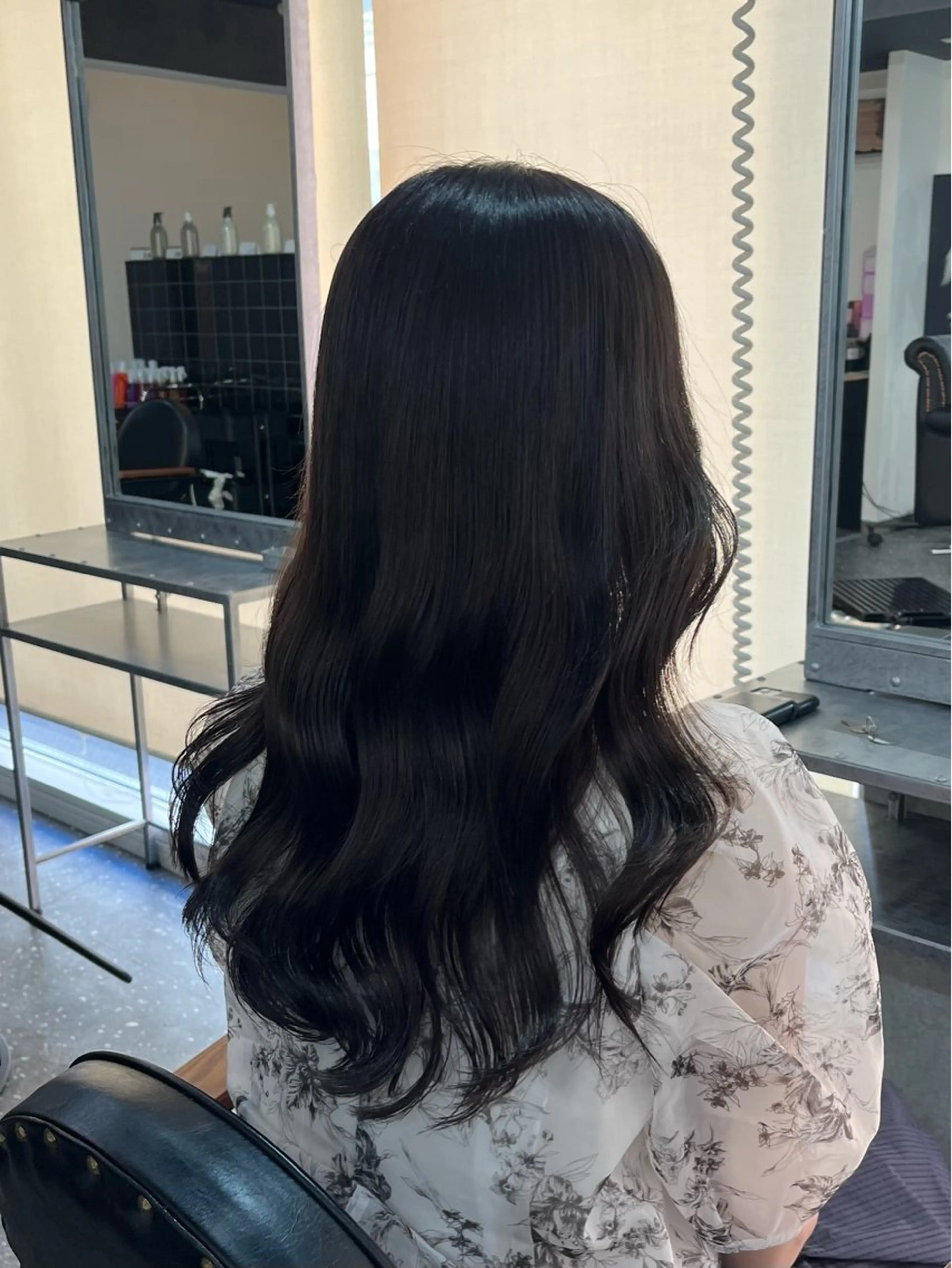 セミロング カラー カット ヘアカラー トリートメント レイヤー/髪質改善 /艶カラー/SAKIのヘアスタイル