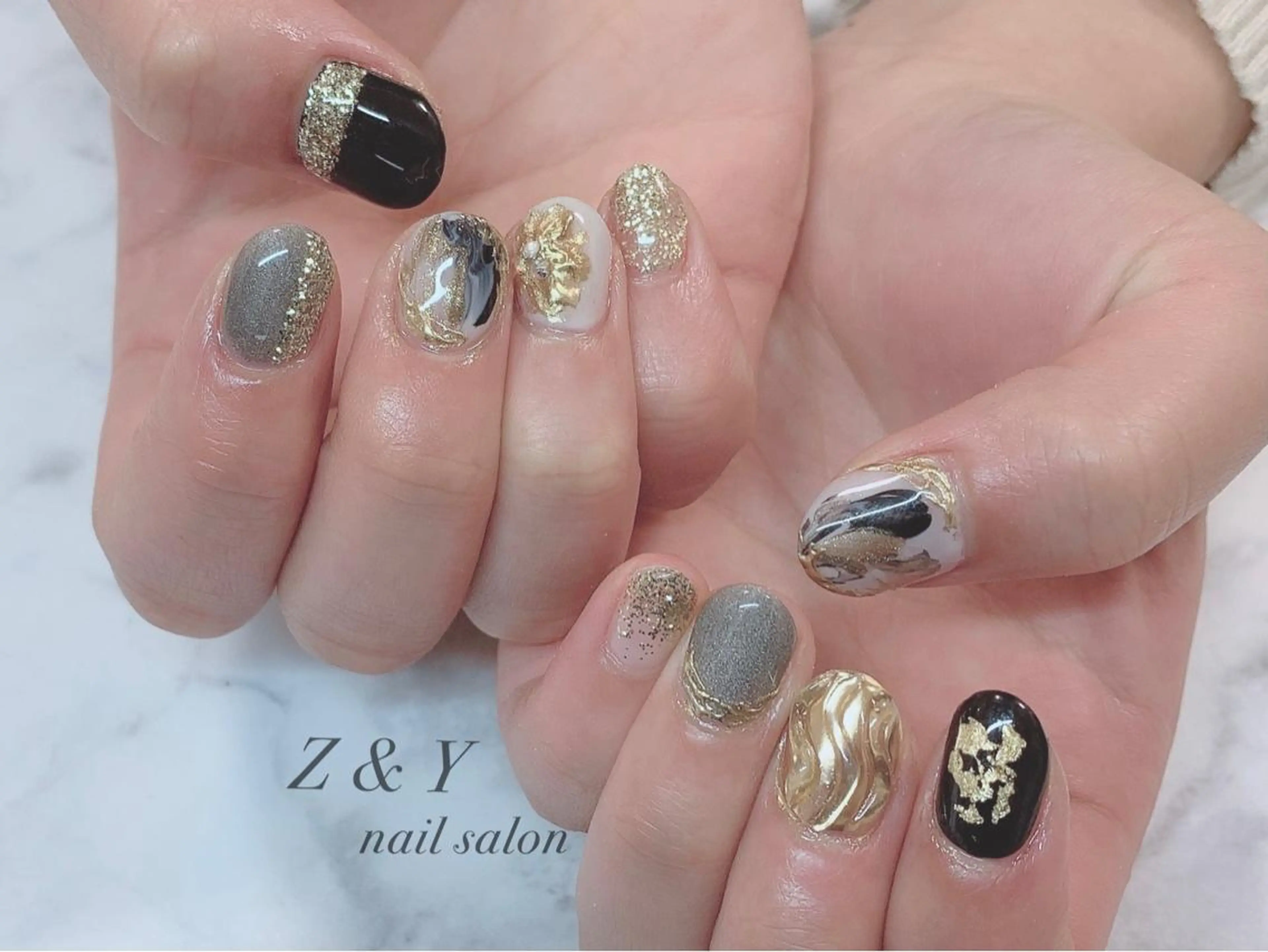 ネイル ﾌｨﾙｲﾝ専門ﾈｲﾙｻﾛﾝ彩 博多駅前店所属・ネイルサロン 彩 irodoriのネイルデザイン