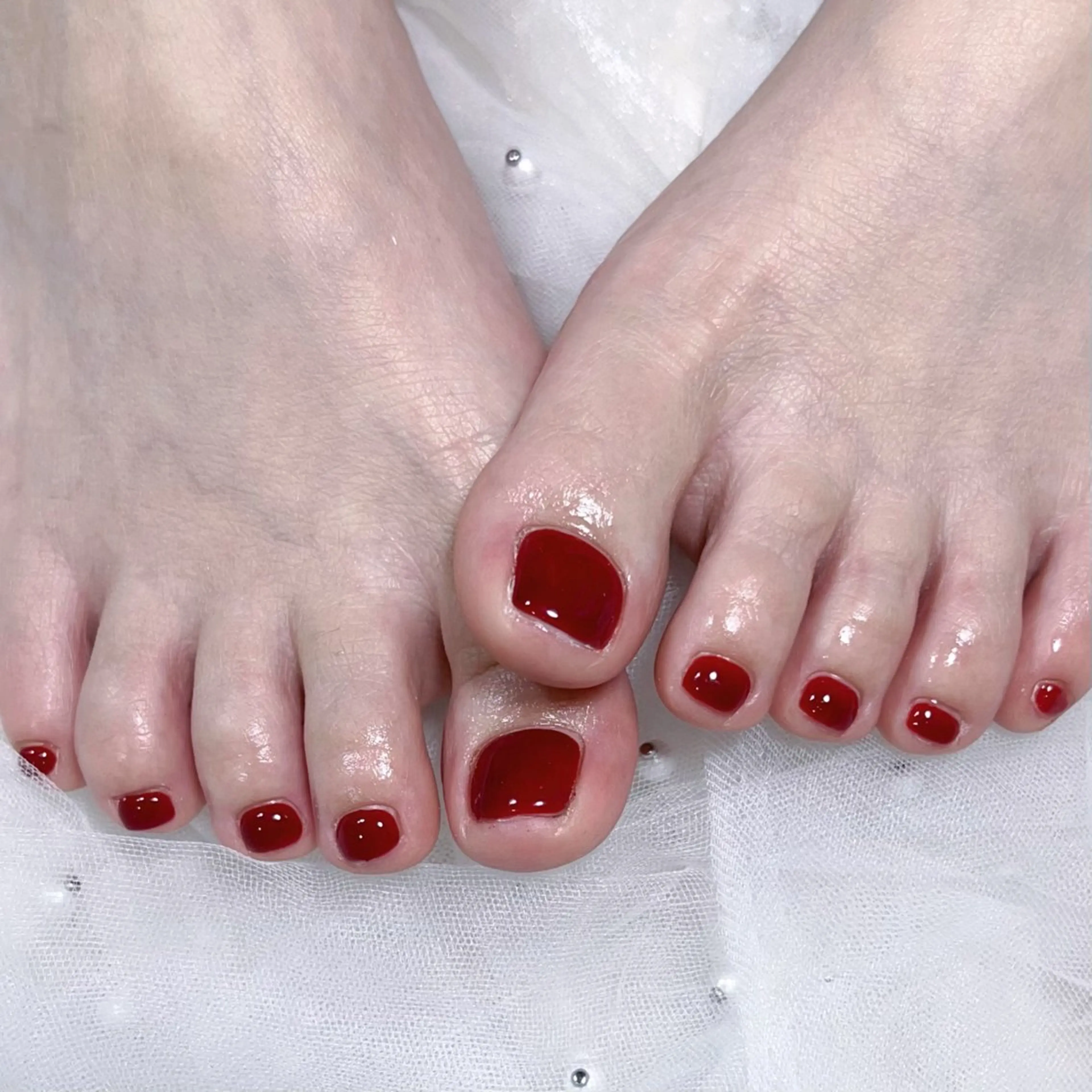 メンズ ネイル メンズ韓国風 アートネイル オーロラネイル ガーリー キラキラネイル フットネイル Nail salon 木にいるのネイルデザイン