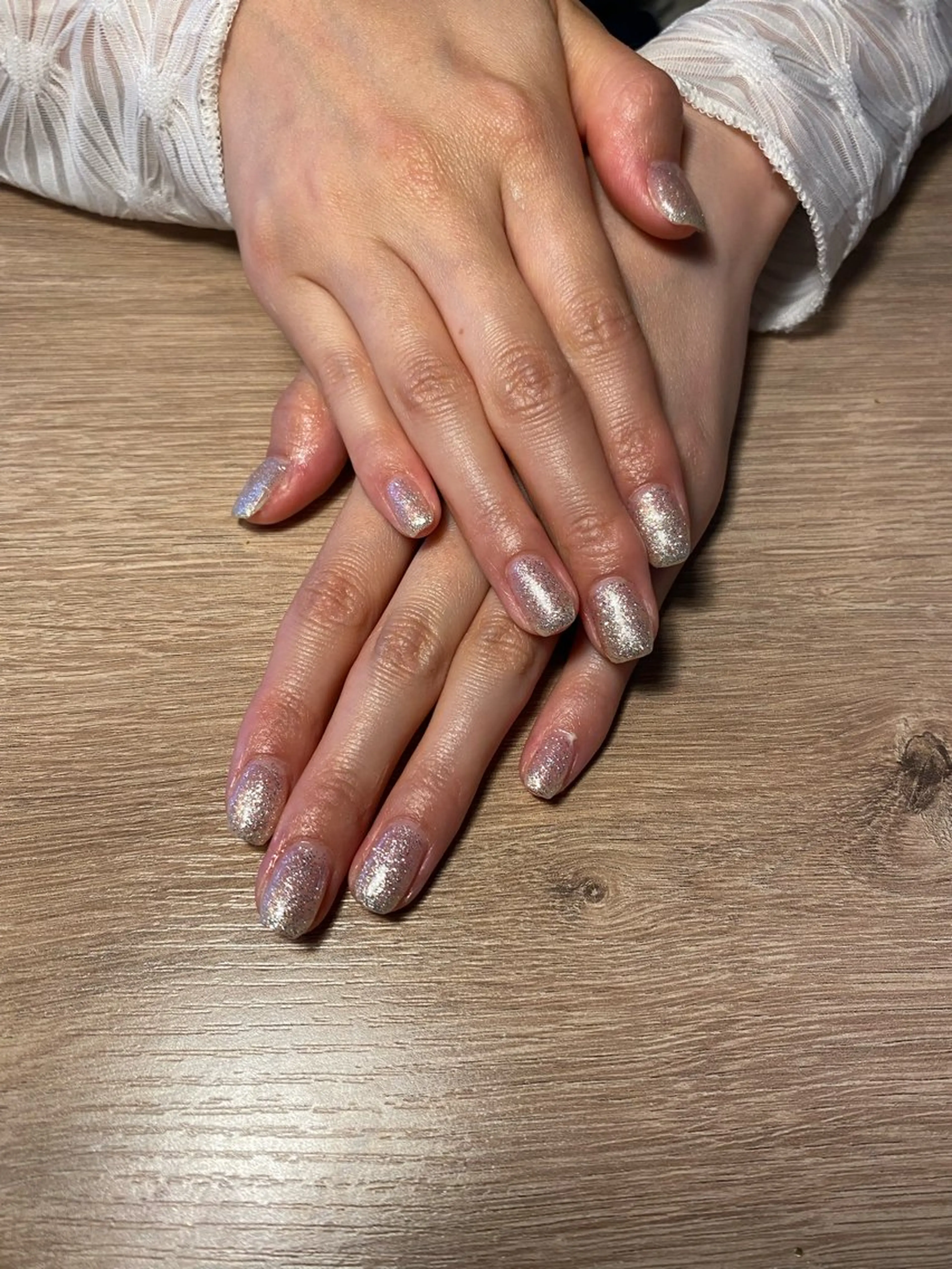 ネイル ラメ(グリッター) ワンカラーネイル ハンドネイル SUN nail所属・大津 萌子のネイルデザイン